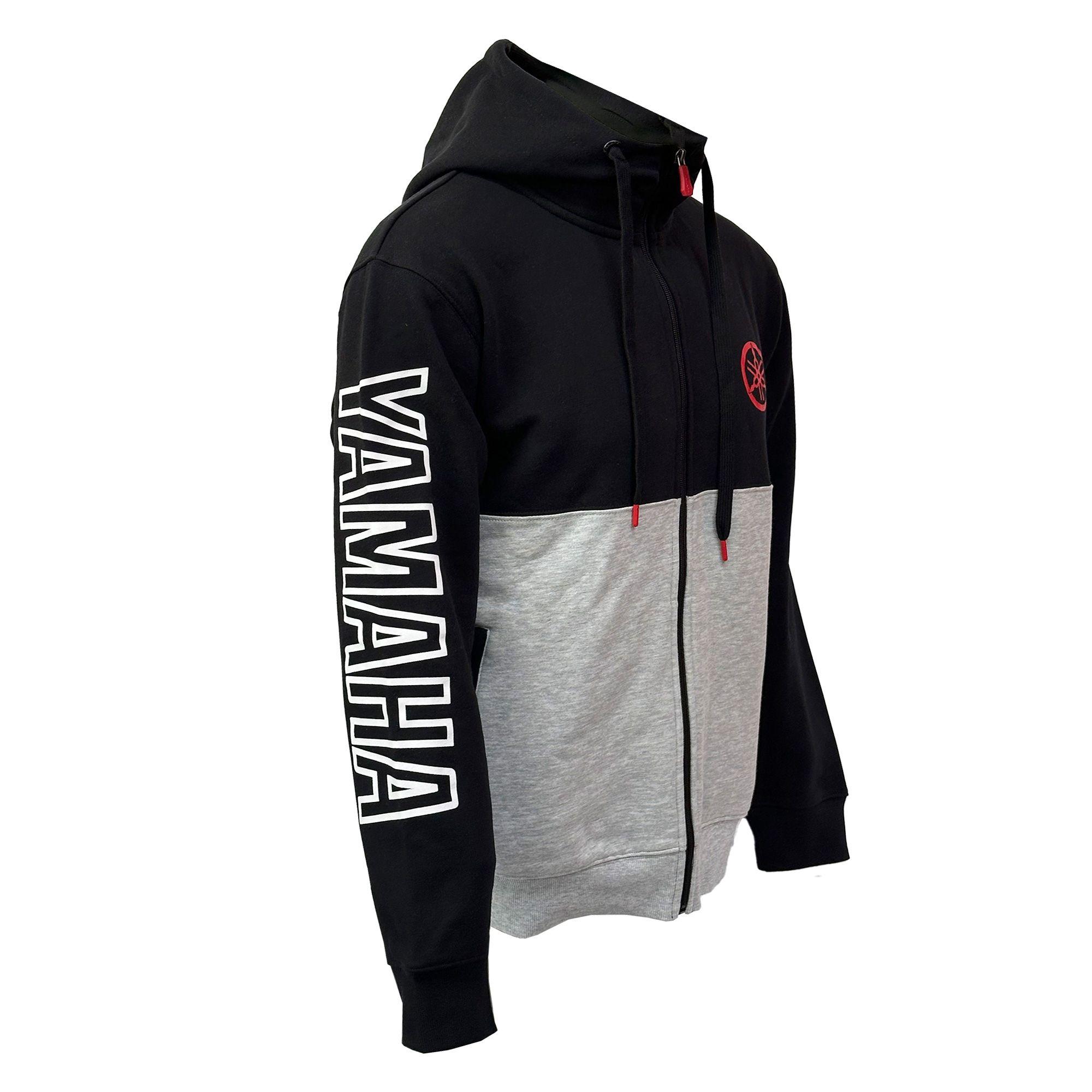 Polerón De Hombre Manga Larga Hood Negro Gris-4