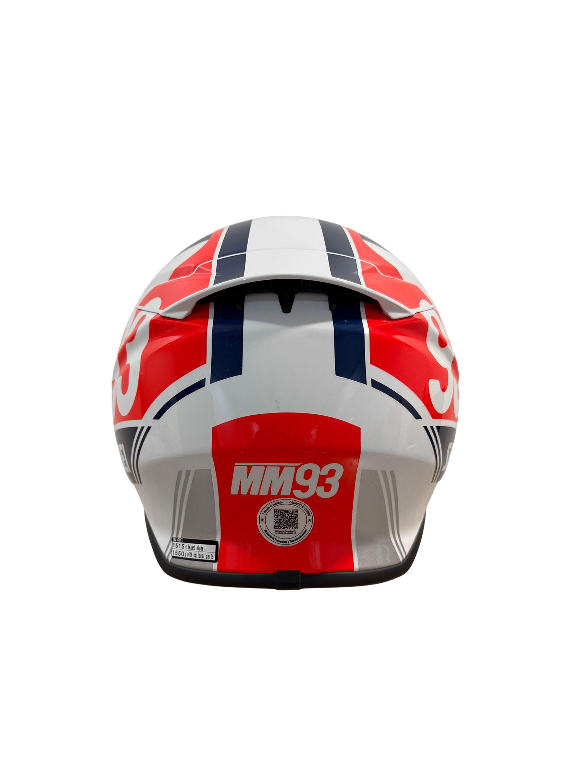 Casco De Moto Shoei NXR 2 MM93 Retro Tc-10-3