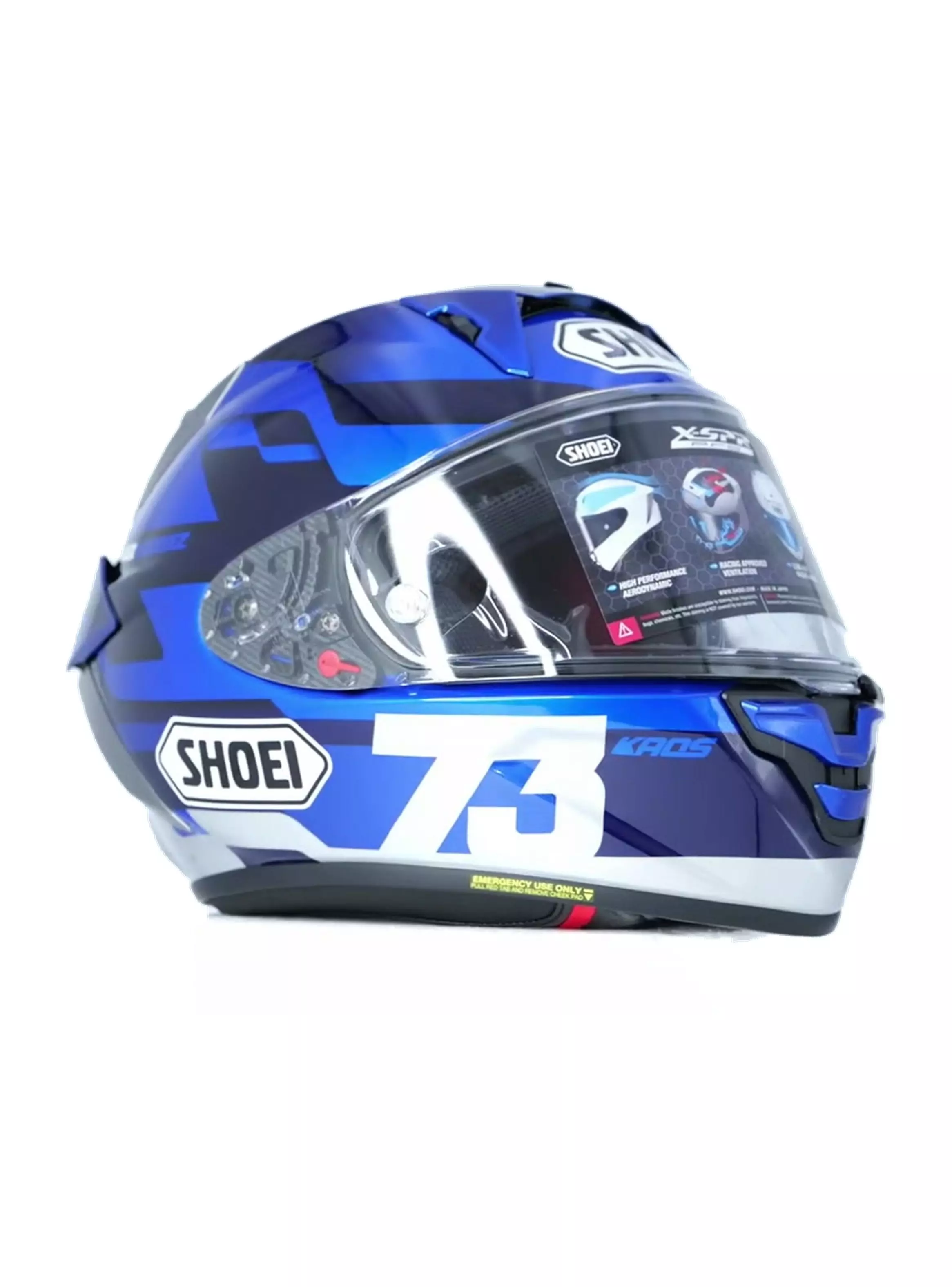 Casco De Moto Shoei X-Spr Pro A Marquez 73 V3 TC-2-2