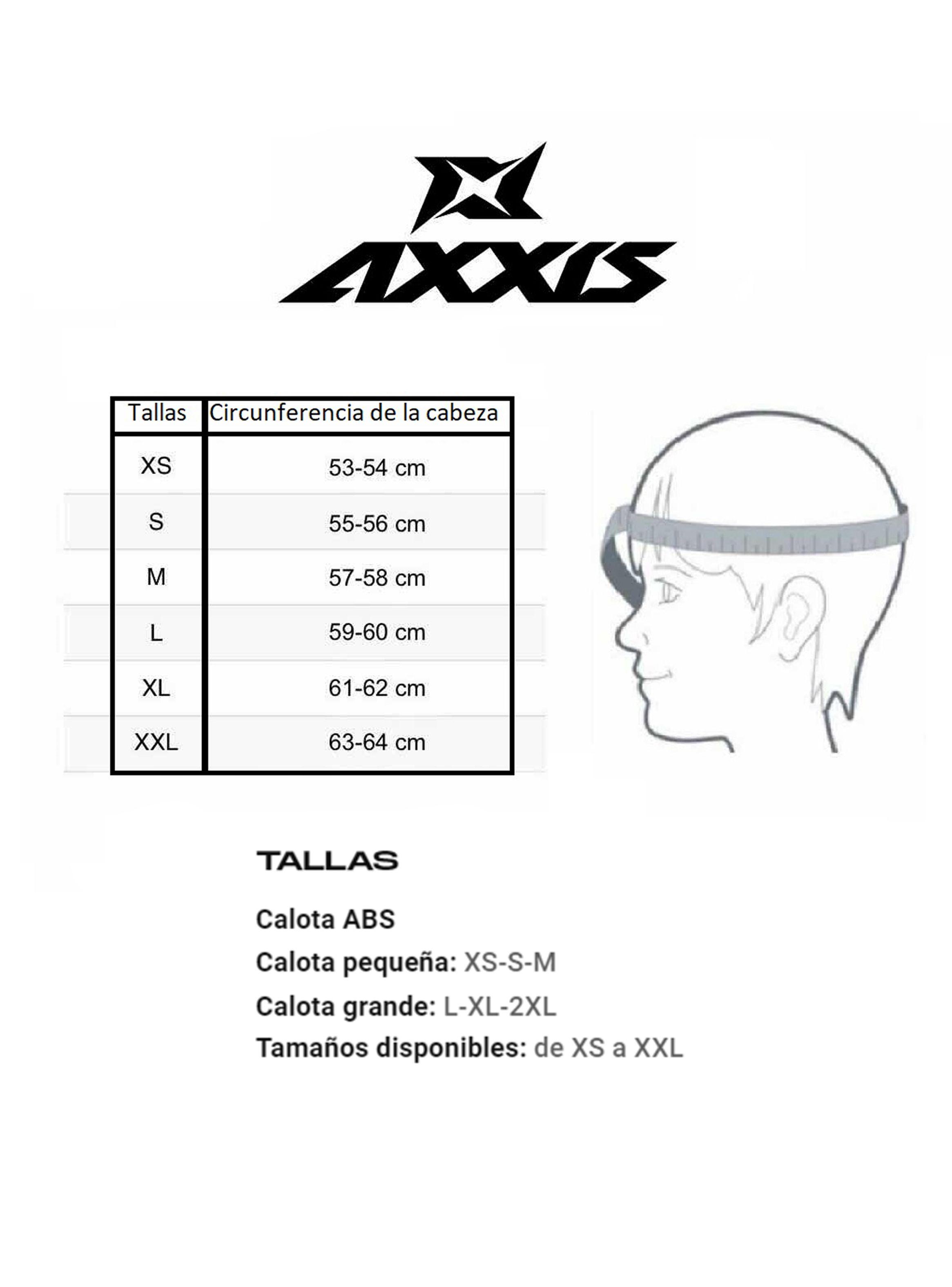 Casco Axxis Draken S Sunray B5 Rojo Fluor Brillo-4