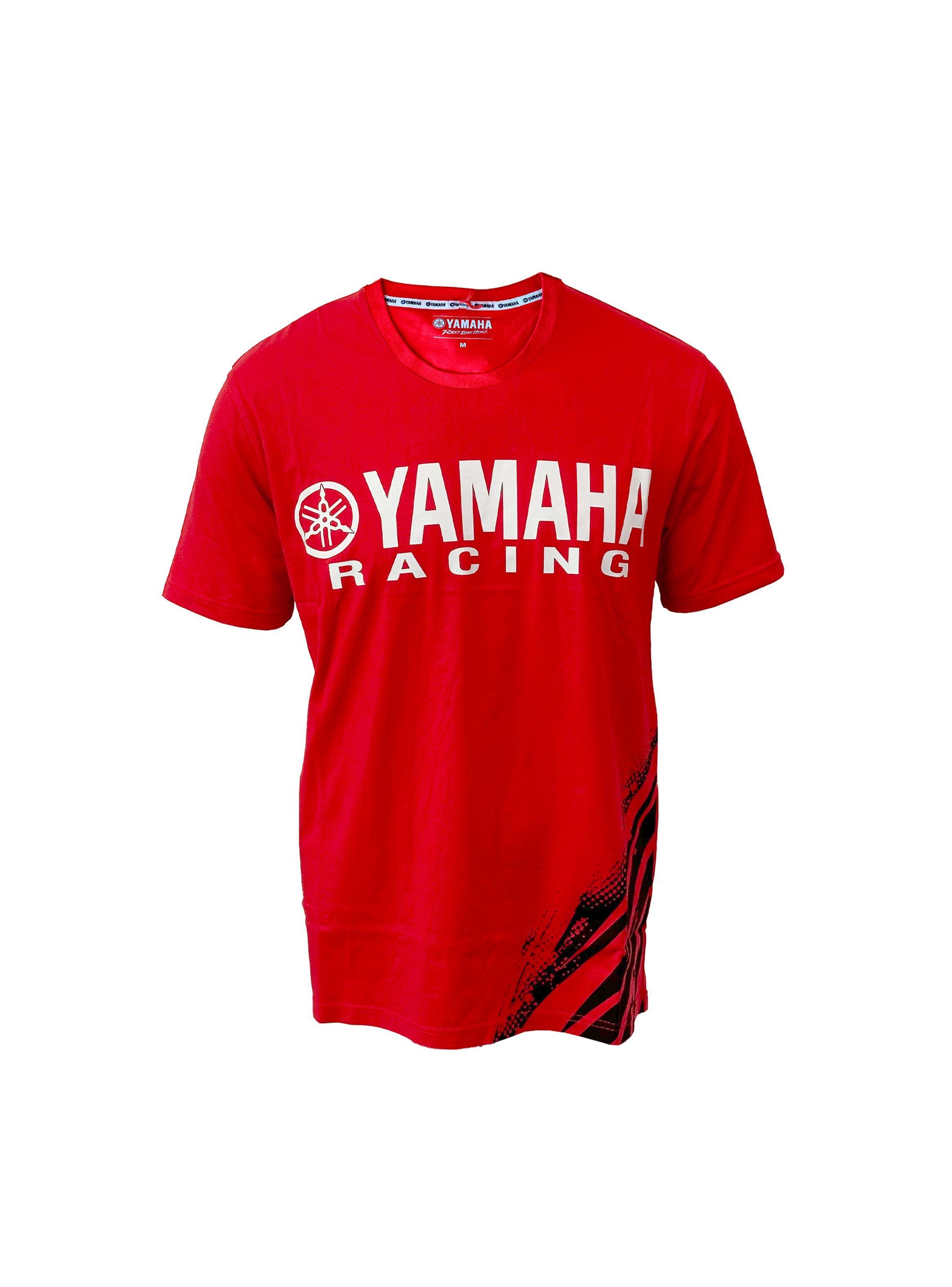 Polera De Hombre Manga Corta Yamaha Path Rojo-0