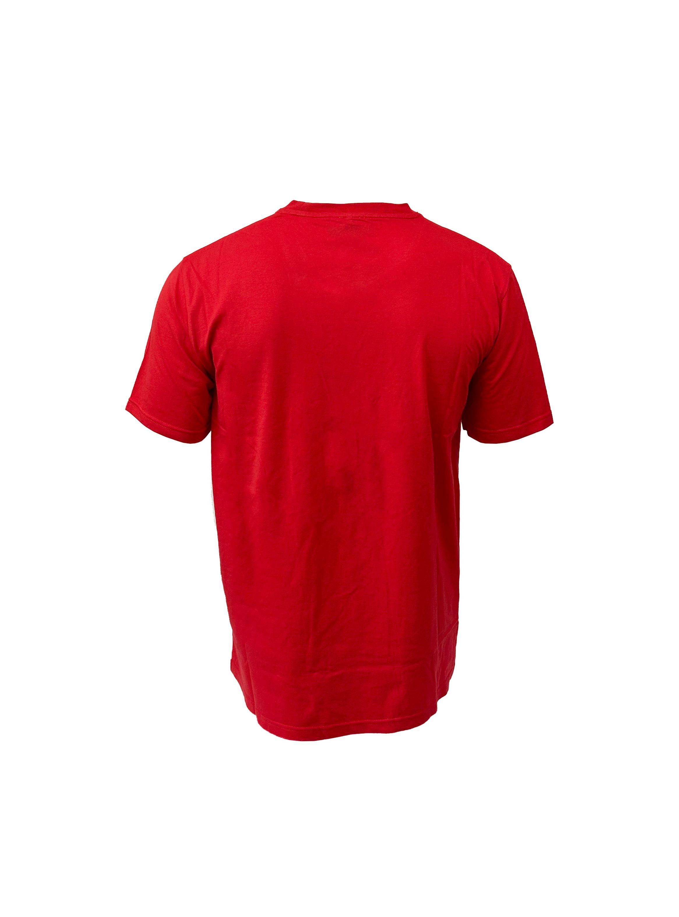 Polera De Hombre Manga Corta Yamaha Path Rojo-2