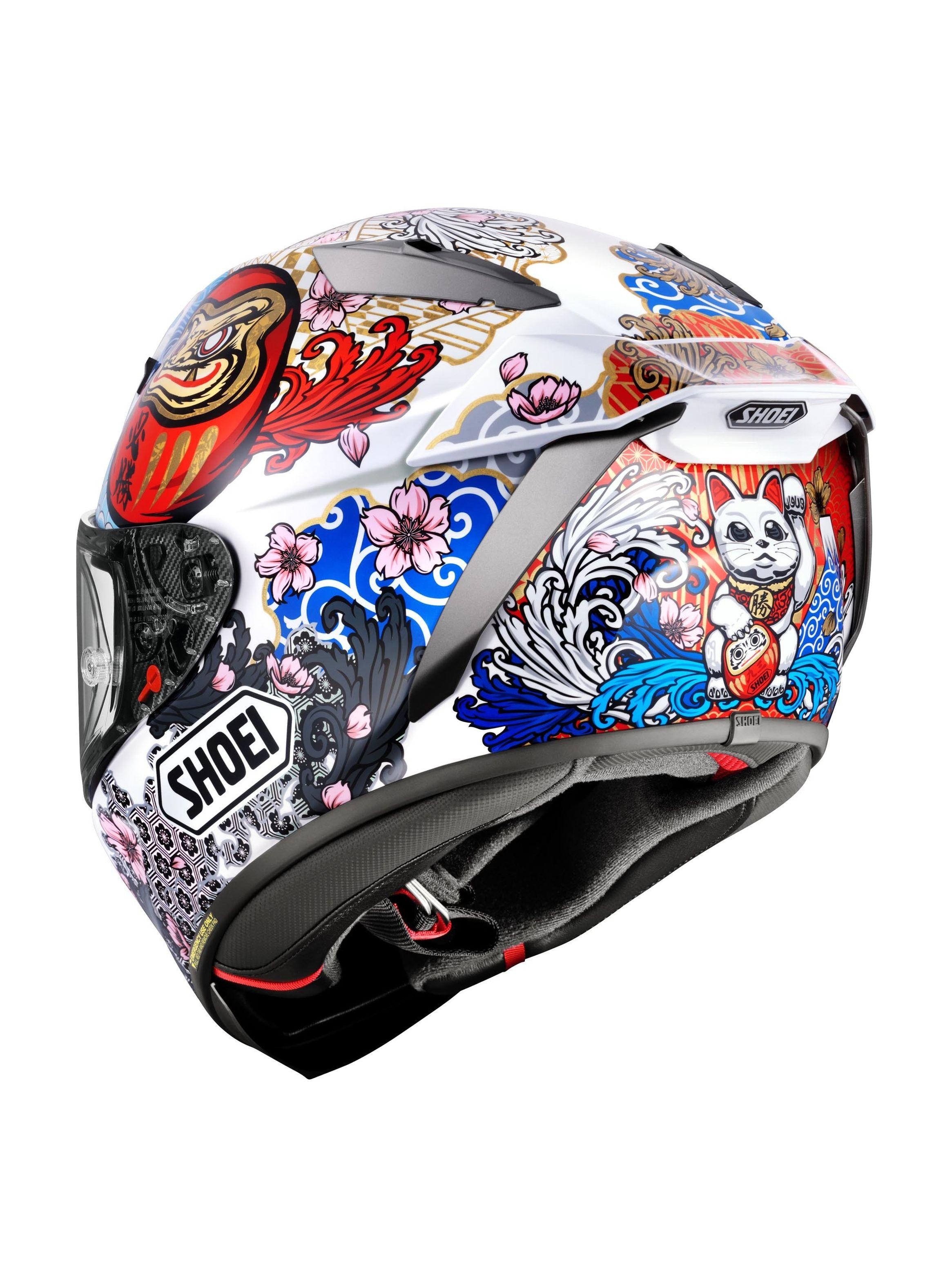 Casco De Moto Shoei X-Spr Pro Marquez Motegi 5 TC-6-3
