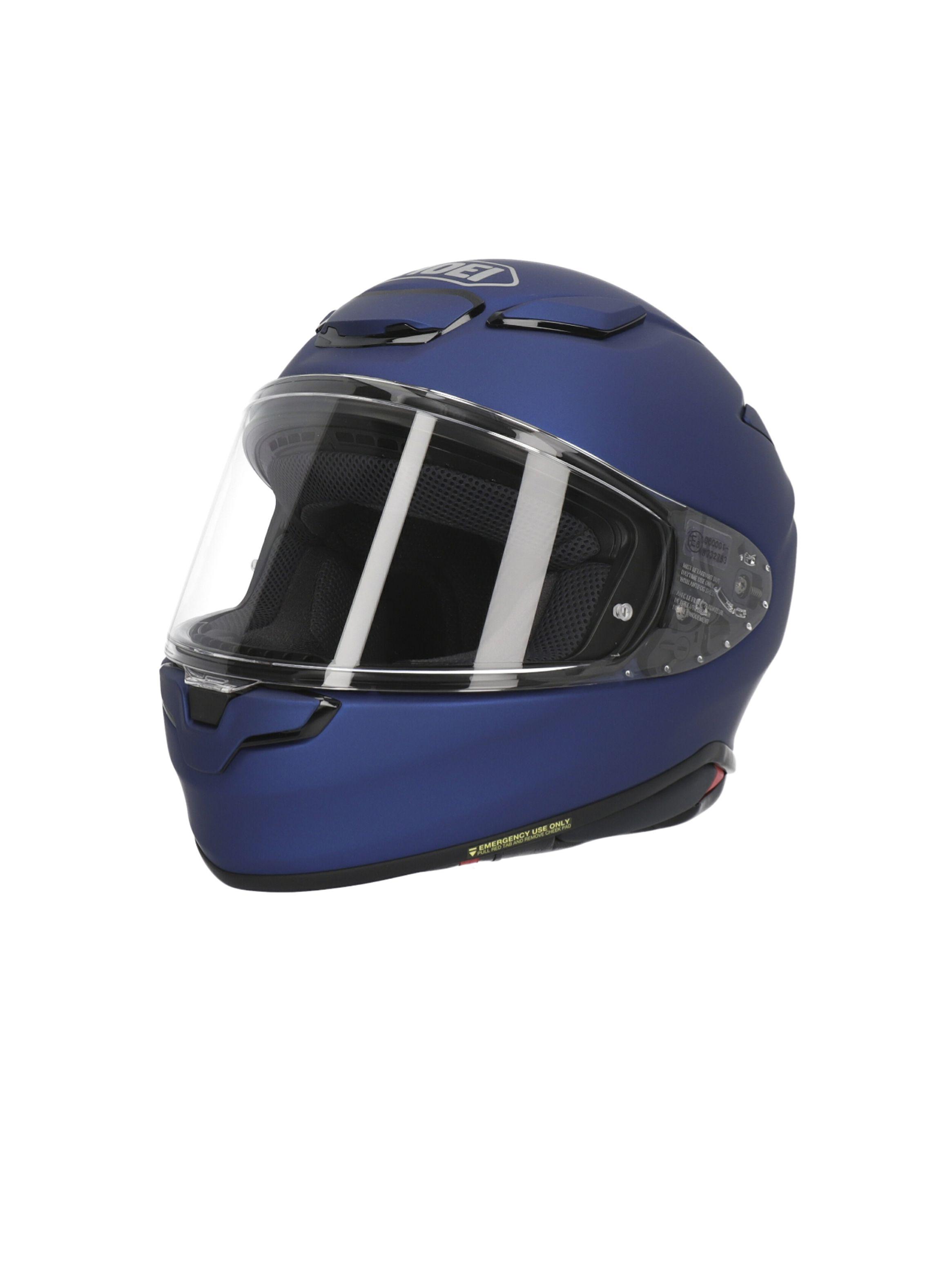 Casco De Moto Shoei NXR 2 Azul Mate-0