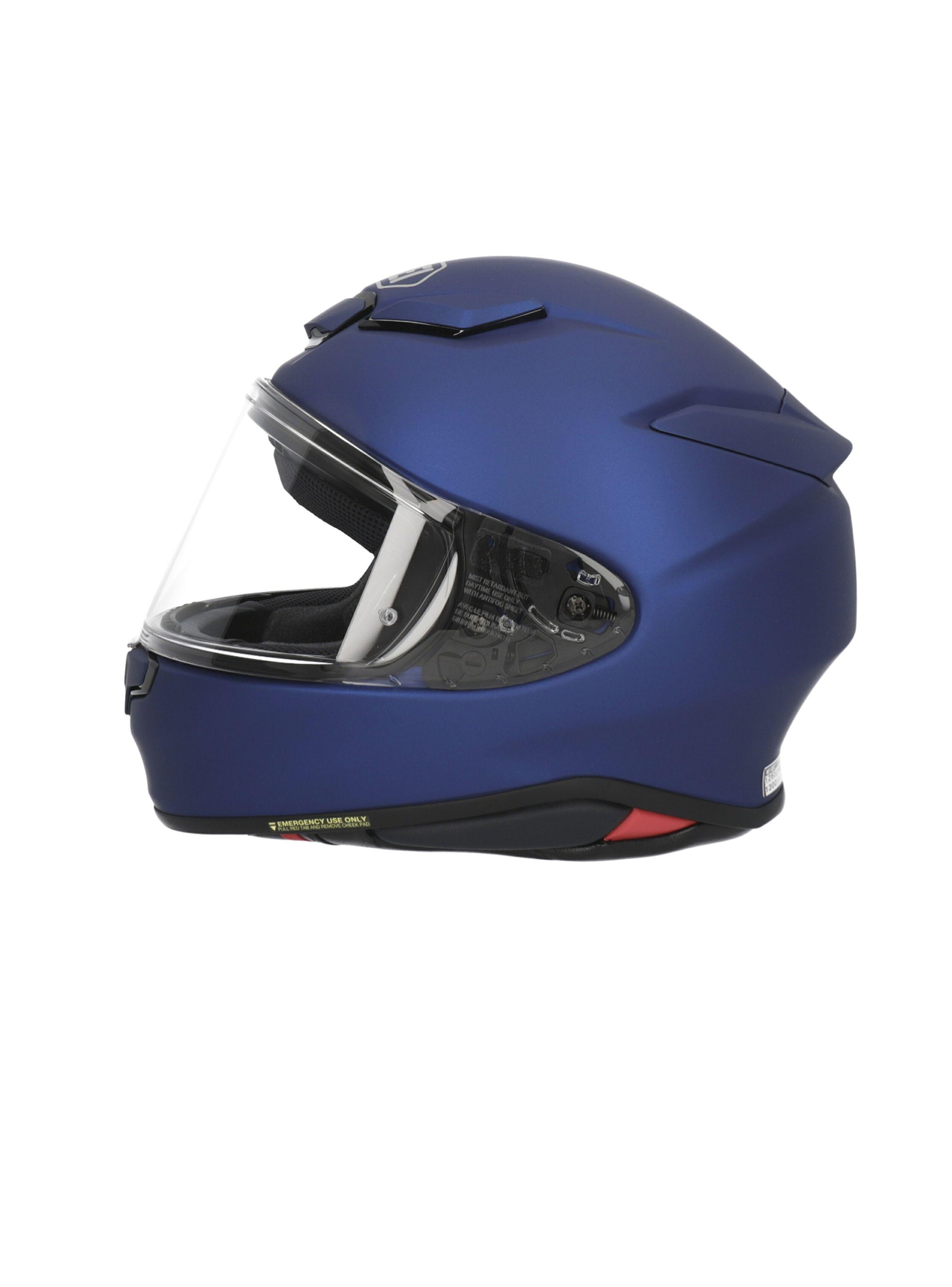 Casco De Moto Shoei NXR 2 Azul Mate-2