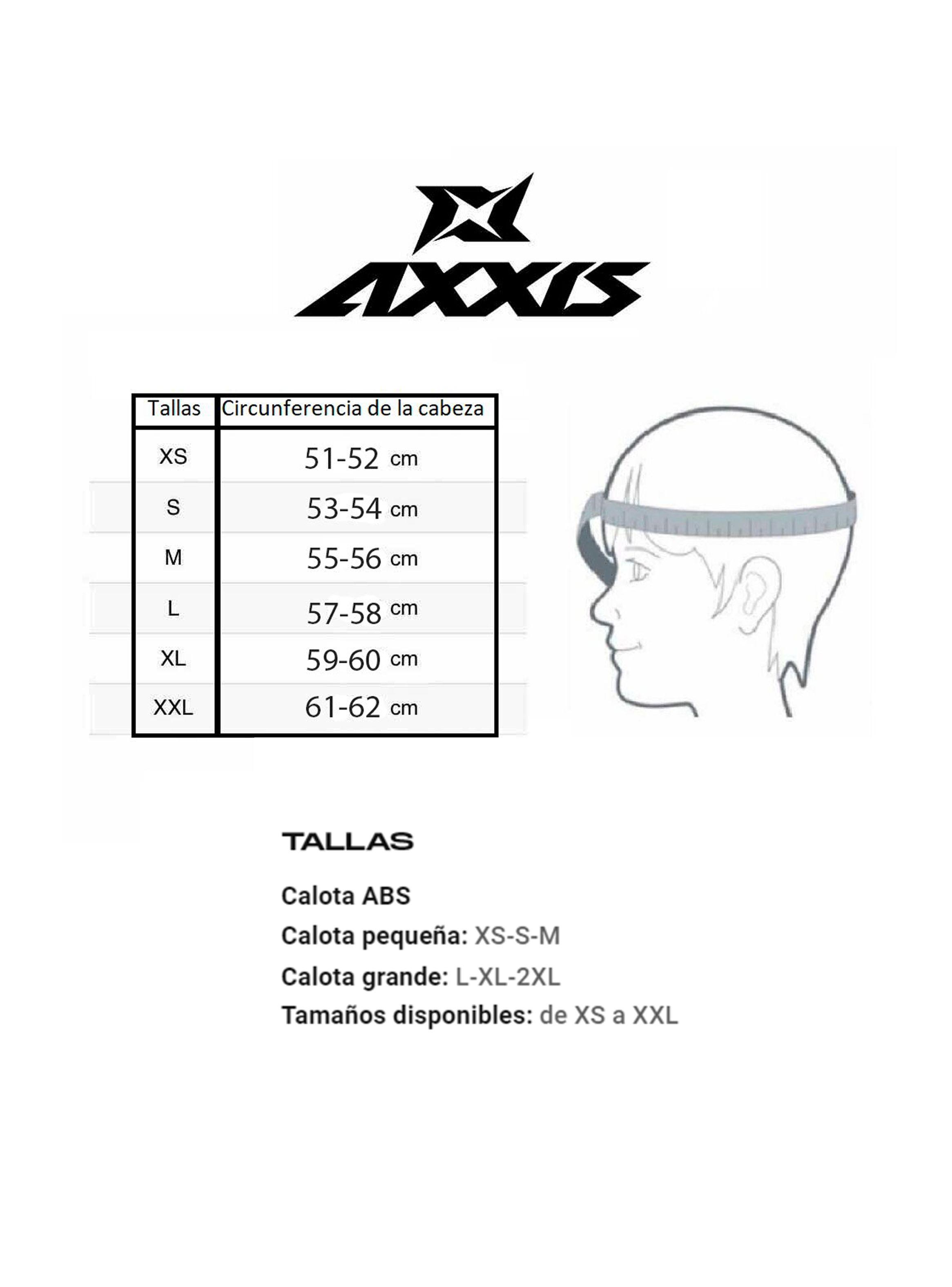 Casco Abatible Axxis Storm grip-3
