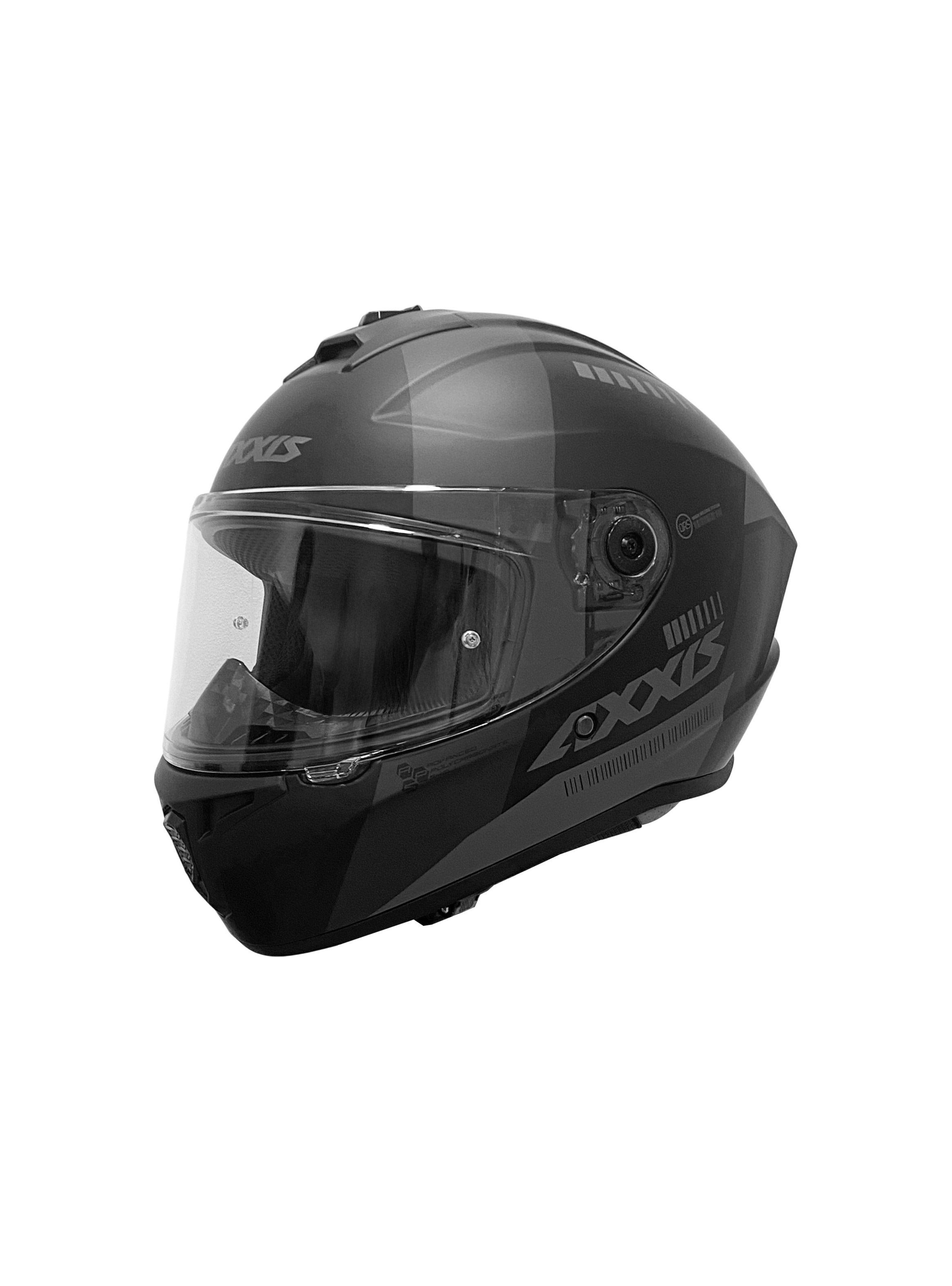 Casco Integral Axxis Draken MP4 Negro Mate-0