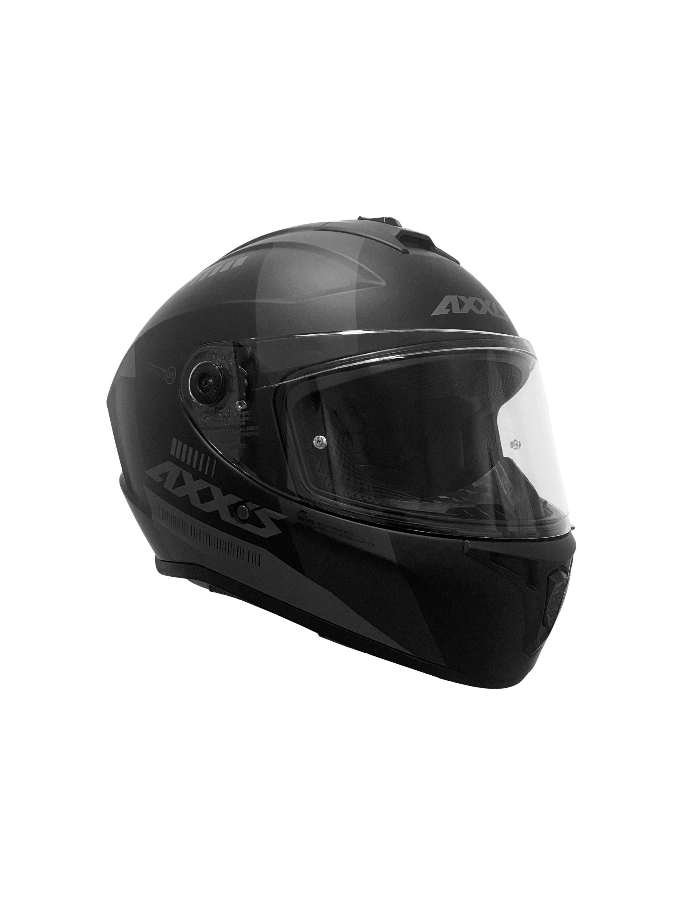 Casco Integral Axxis Draken MP4 Negro Mate-1