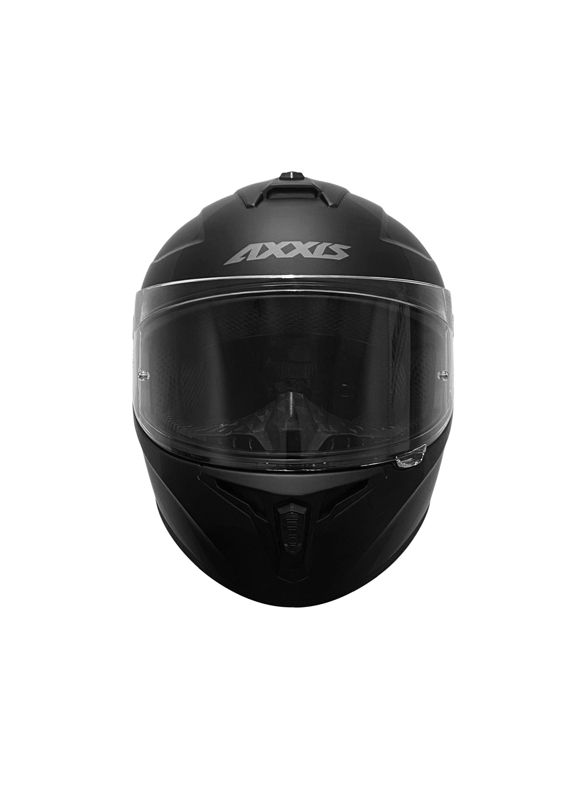 Casco Integral Axxis Draken MP4 Negro Mate-4