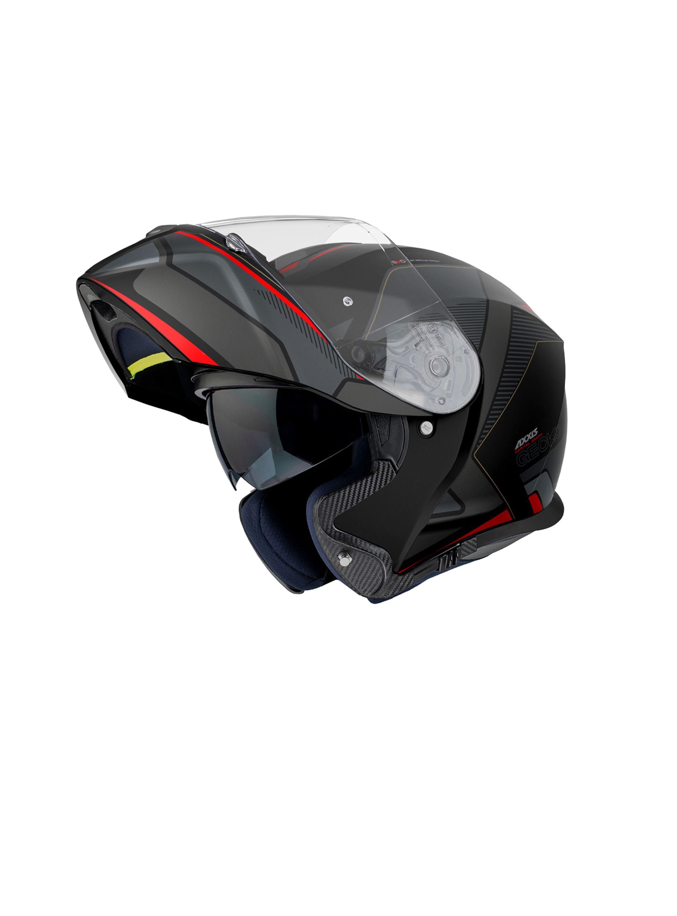 Casco axxis  gecko sv capital  negro mate-2