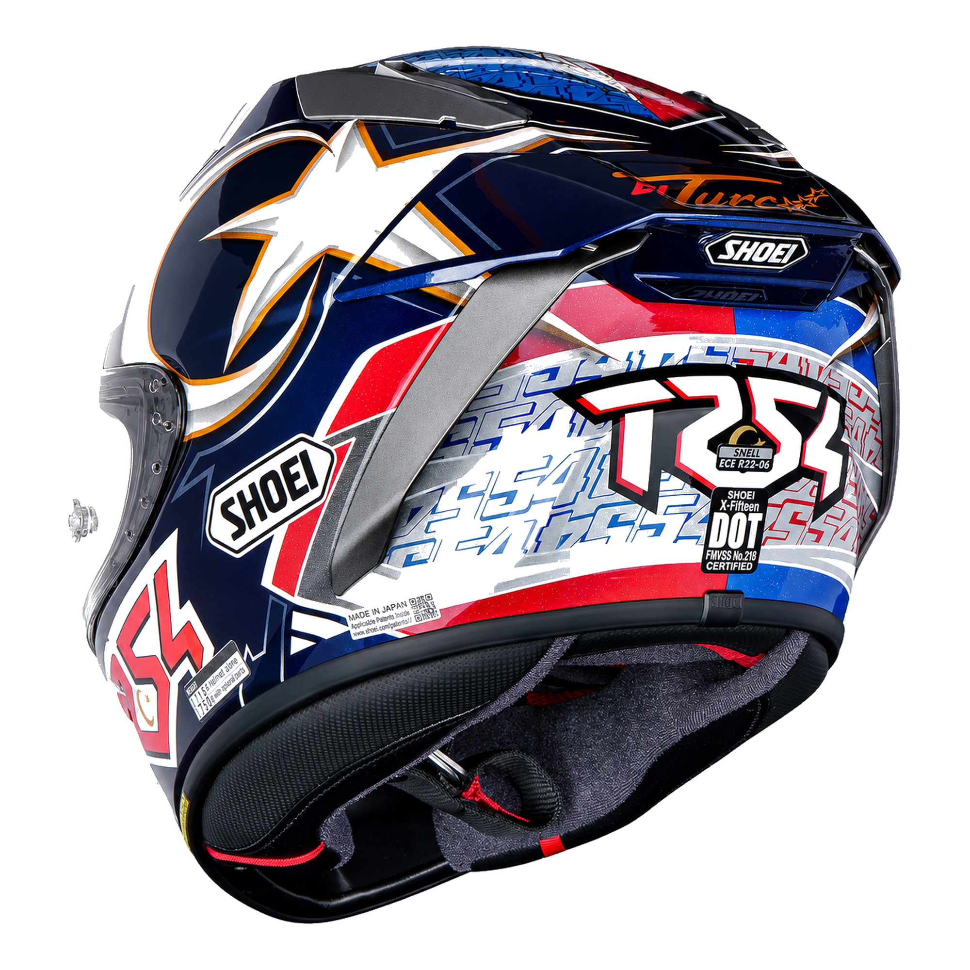 Casco De Moto Shoei X-Spr Pro Toprak TC-2-4
