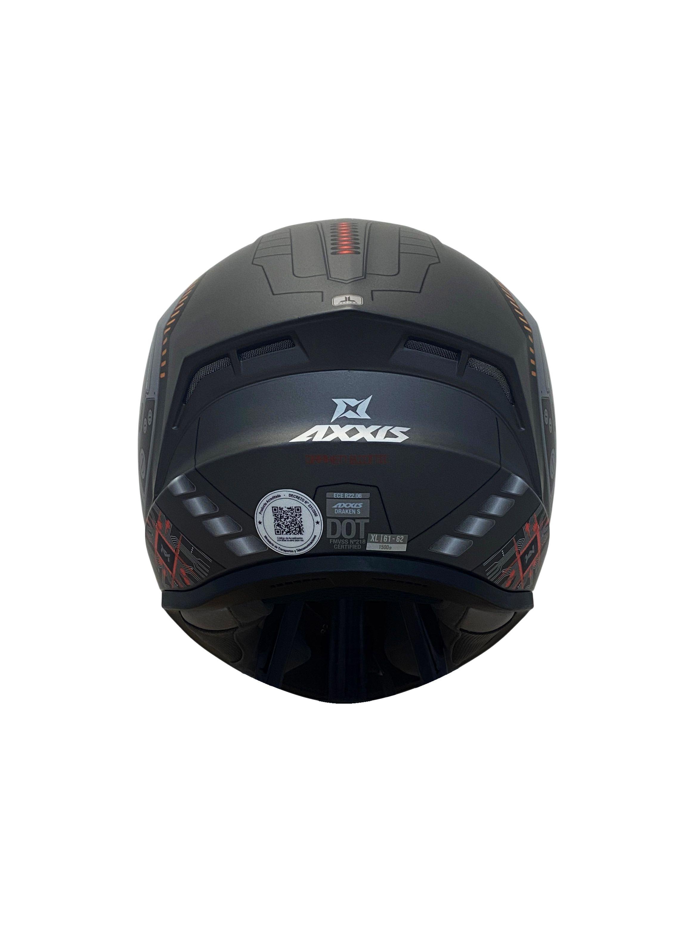 Casco Integral Axxis Draken Bionic A2-6