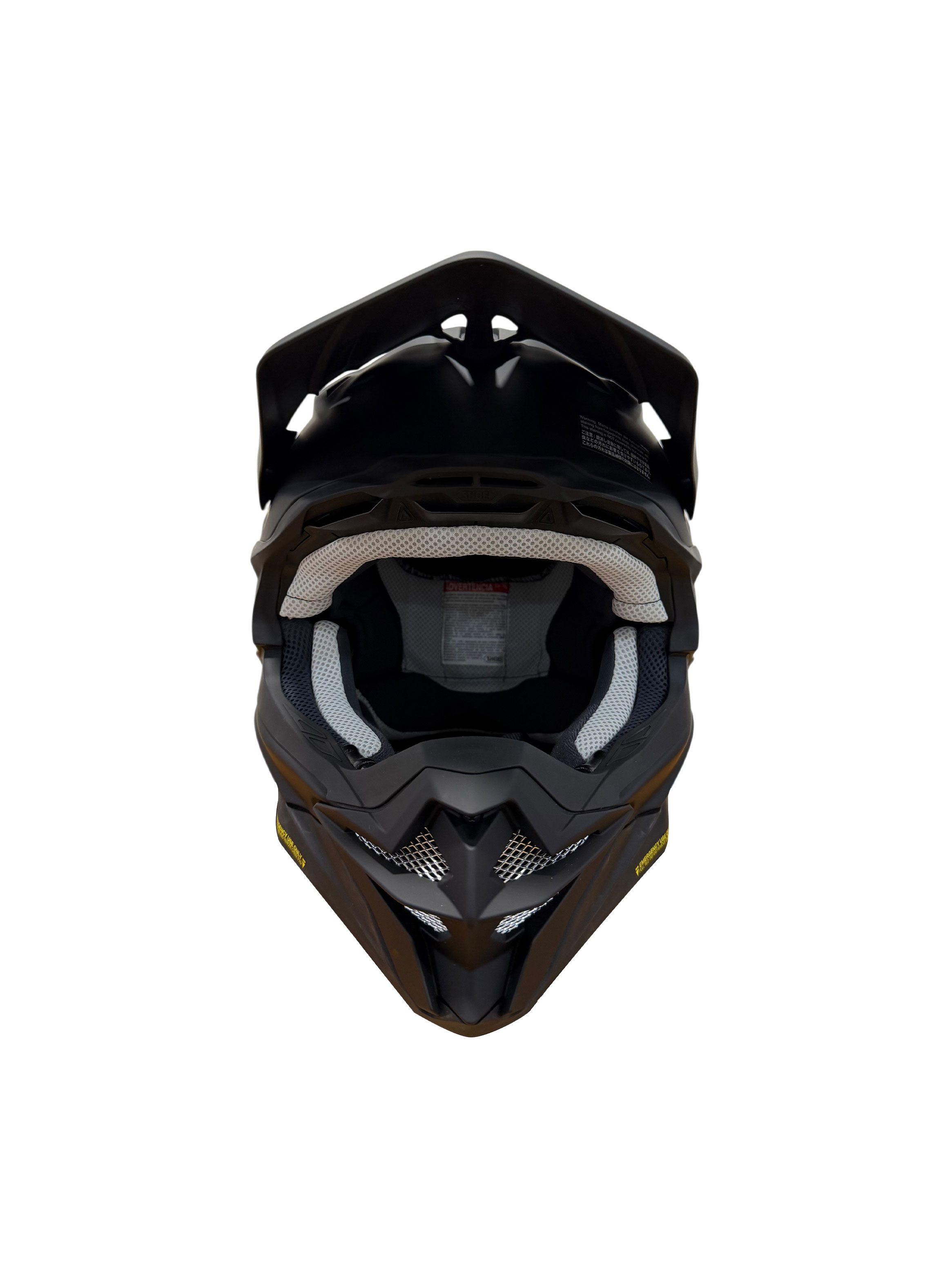 Casco de moto shoei vfx wr06 negro mate-1