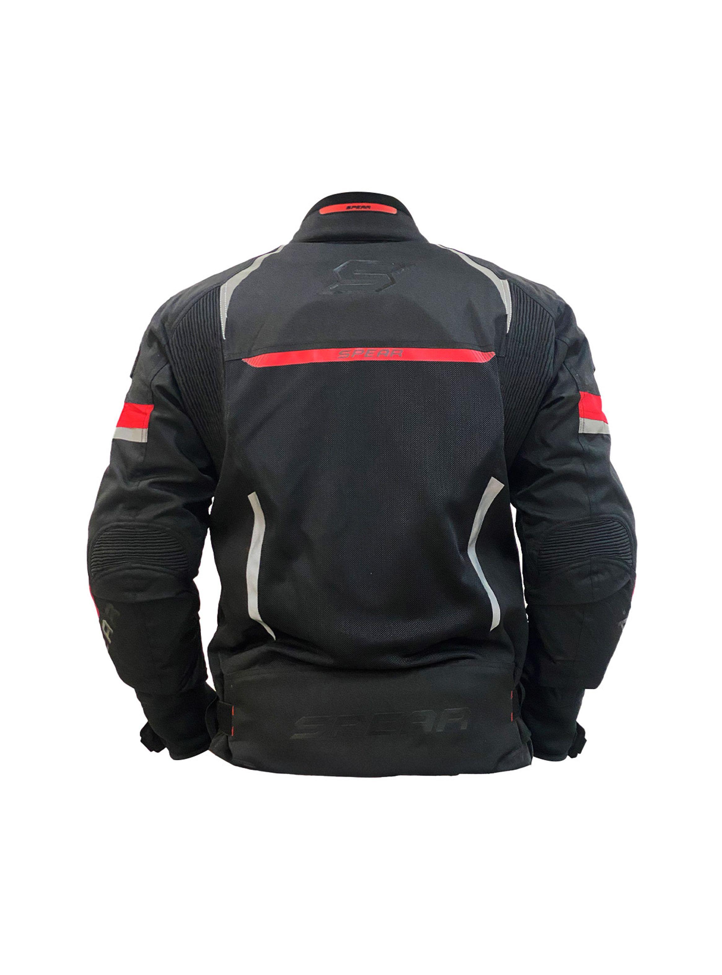 Chaqueta De Moto Spear Mif Rider Rojo-2