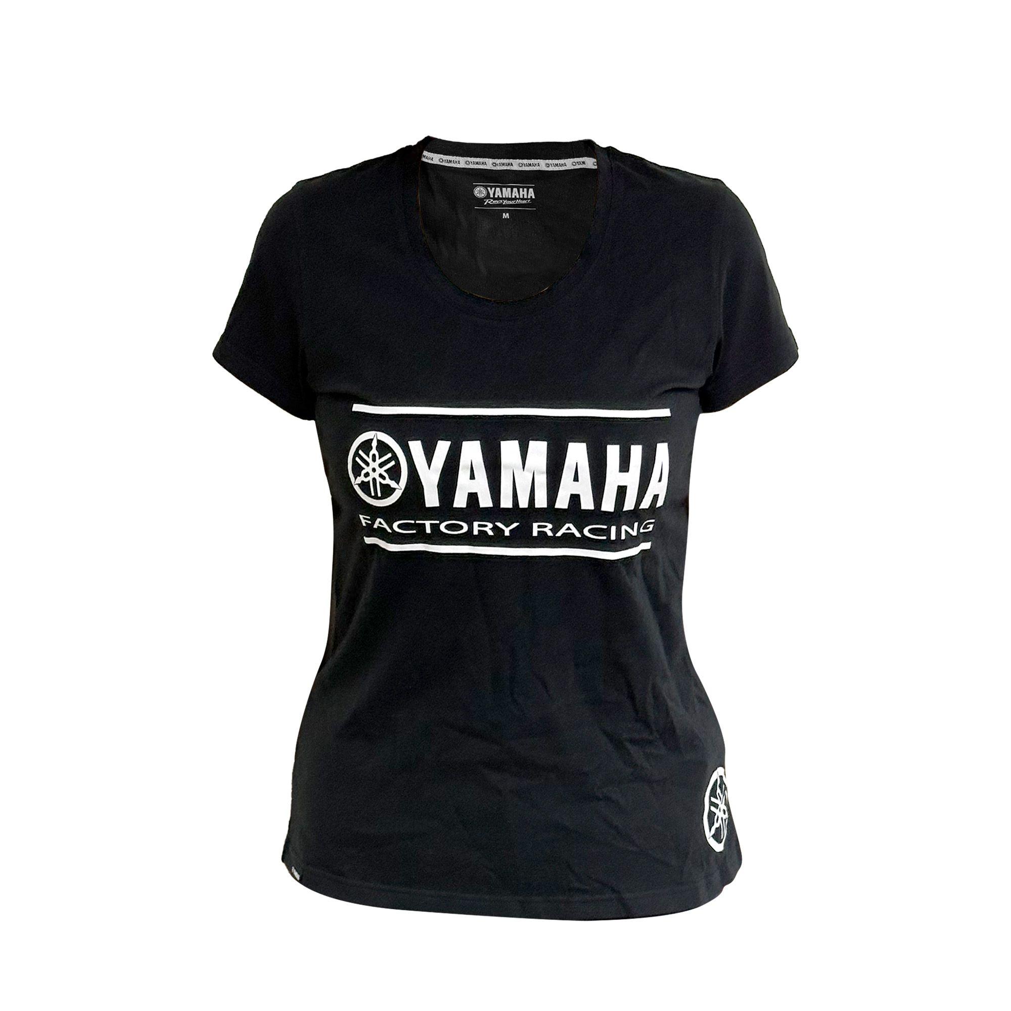 Polera De Mujer Manga Corta Yamaha Fact Racing-0