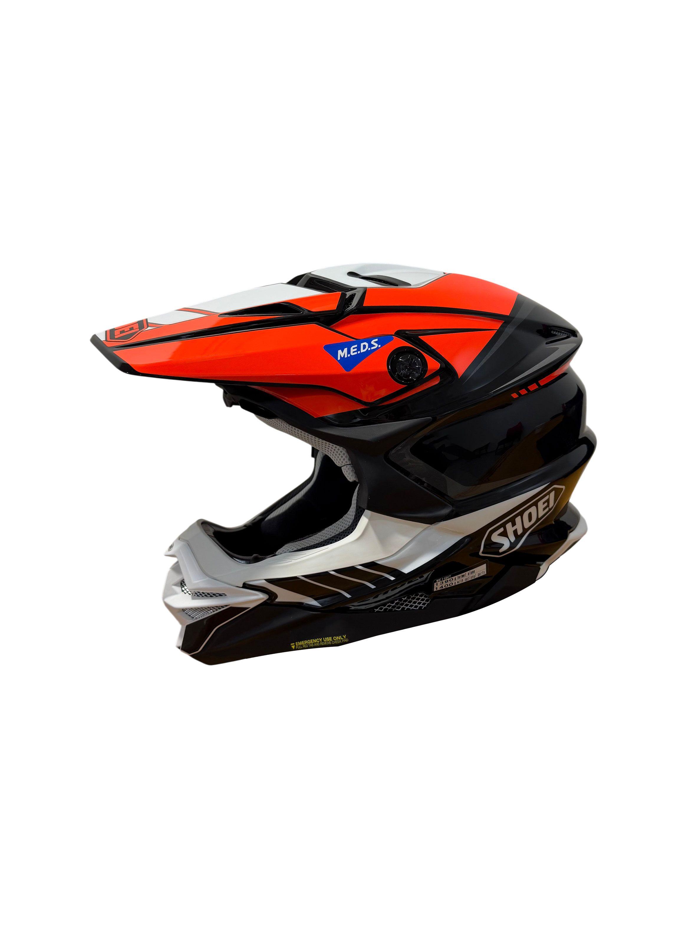 Casco de moto shoei vfx wr06 jammer v4 tc-8-3
