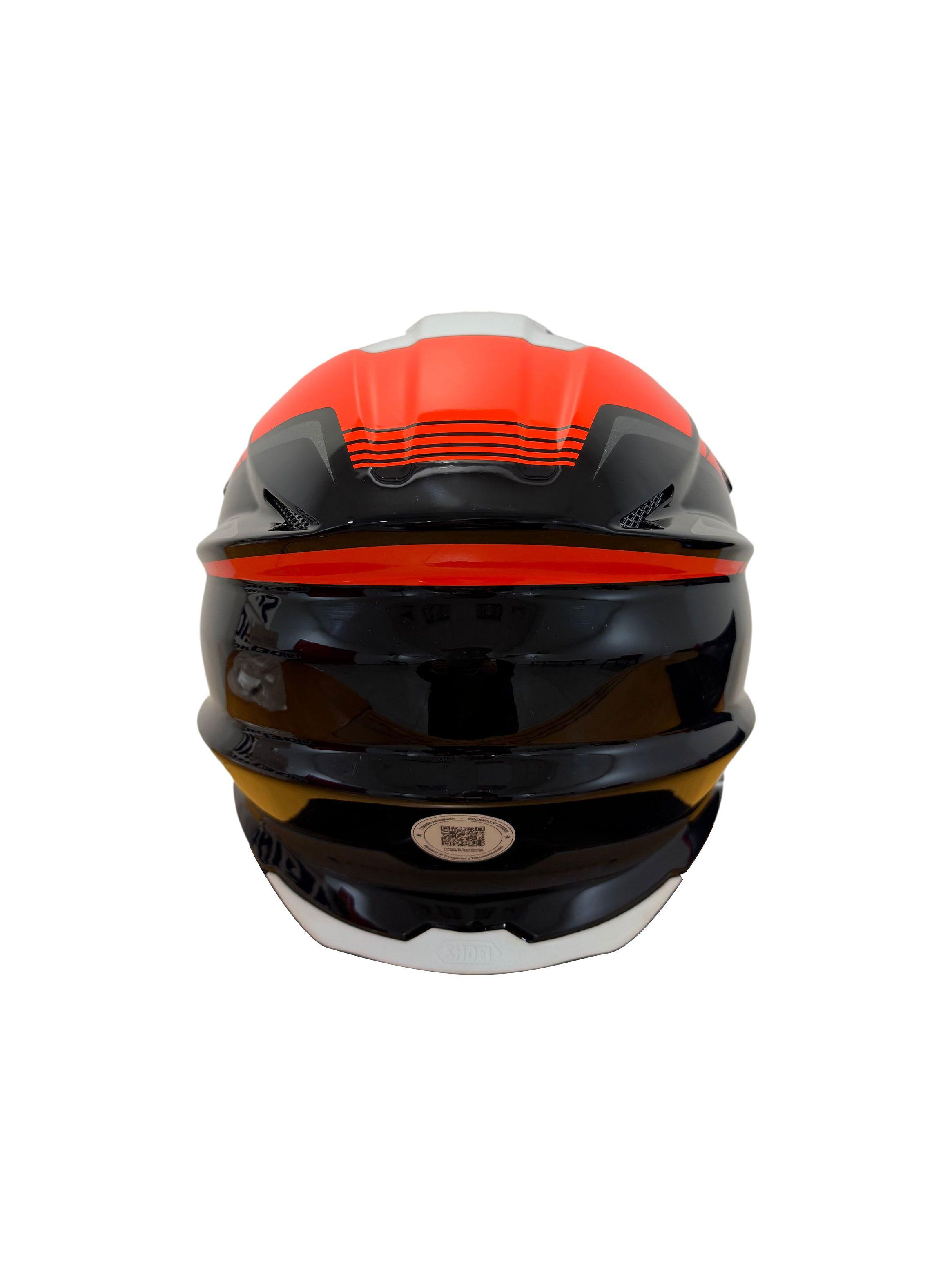 Casco de moto shoei vfx wr06 jammer v4 tc-8-4