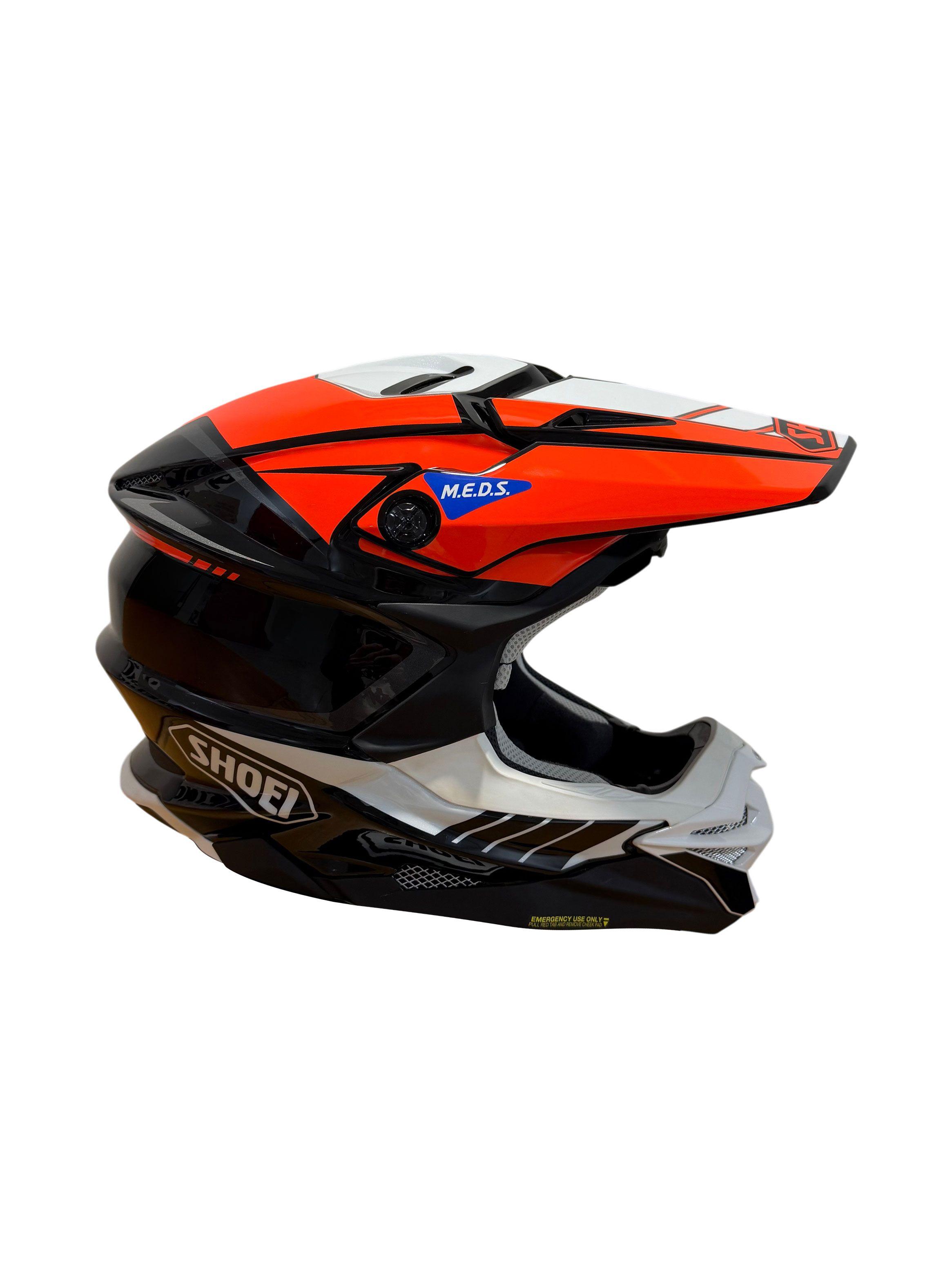 Casco de moto shoei vfx wr06 jammer v4 tc-8-5