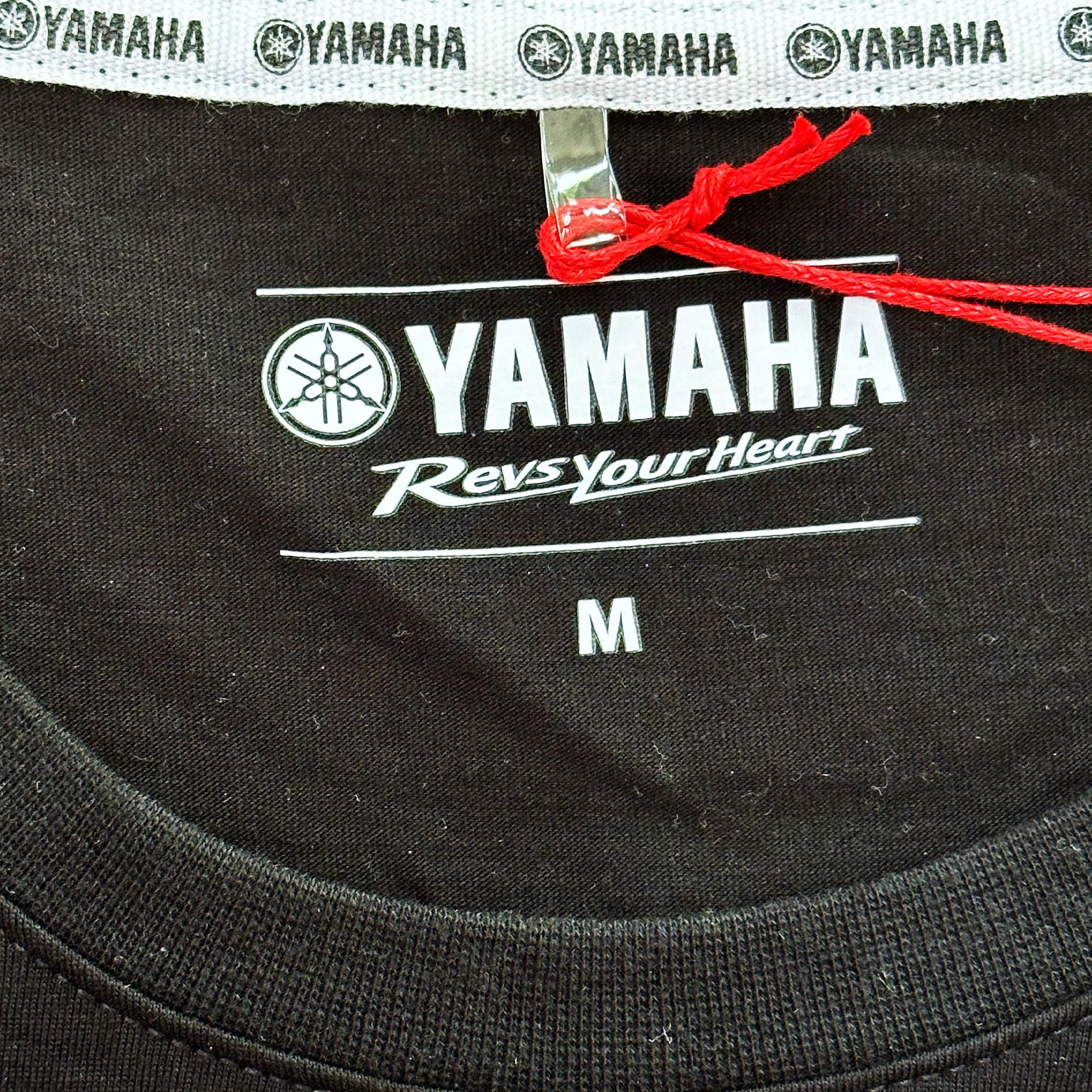 Polera De Hombre Manga Larga Yamaha Diapasón Negro-2