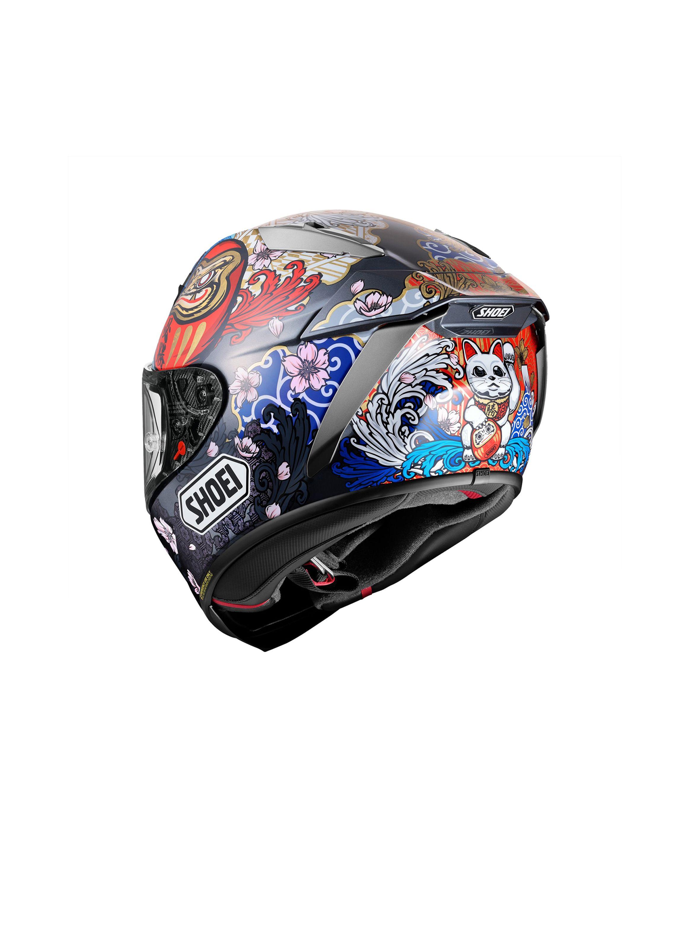 Casco Integral Shoei X-Spr Marquez Motegi 5 Tc-1-3