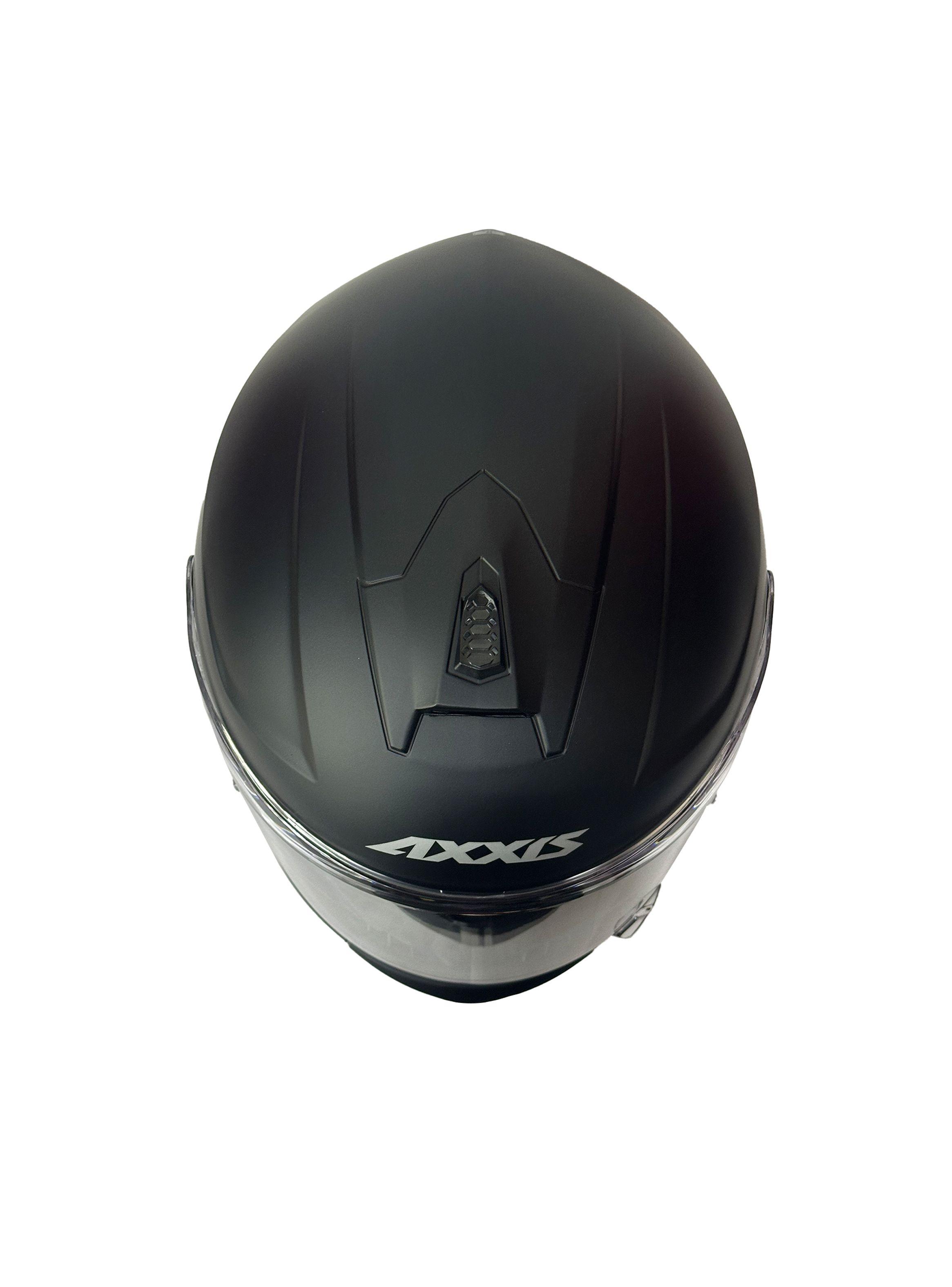 Casco Axxis Draken S Solid Negro Mate-2