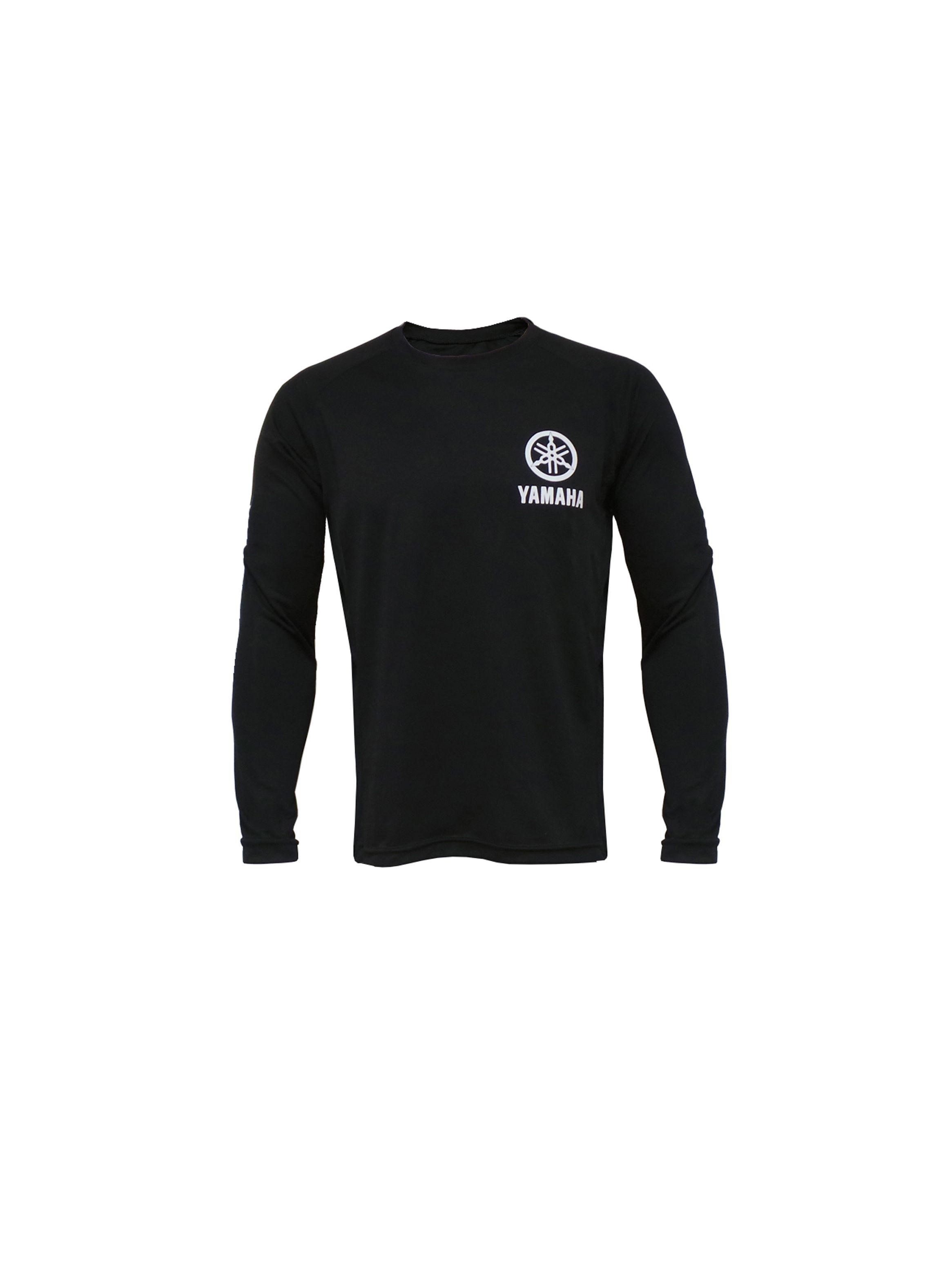 Polera Térmica Primera Capa De Hombre Yamaha Negro-0