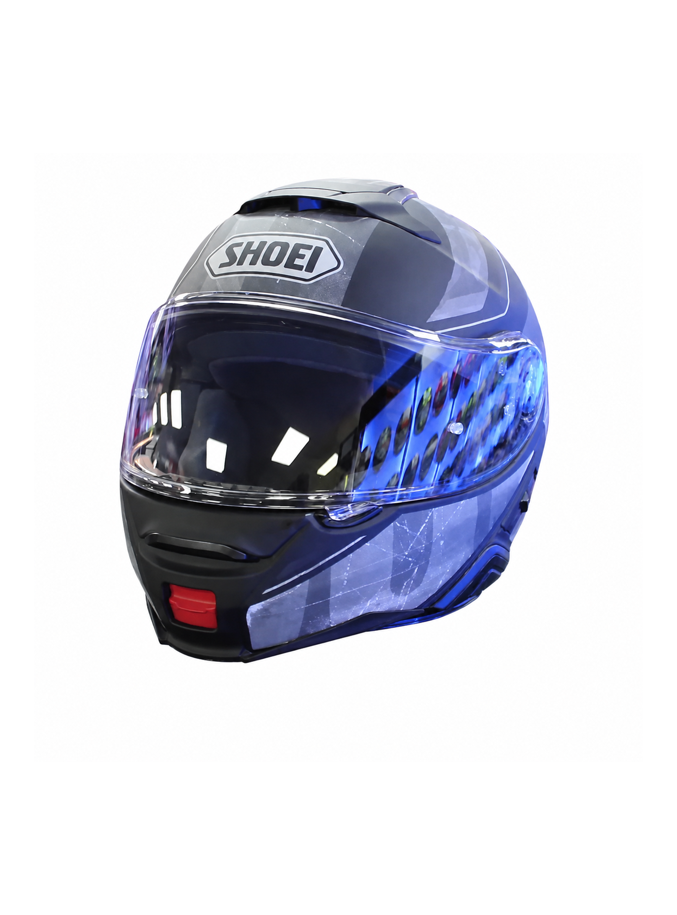 Kit Casco Shoei Neotec II Jaunt TC-5 + 2 Visores-0