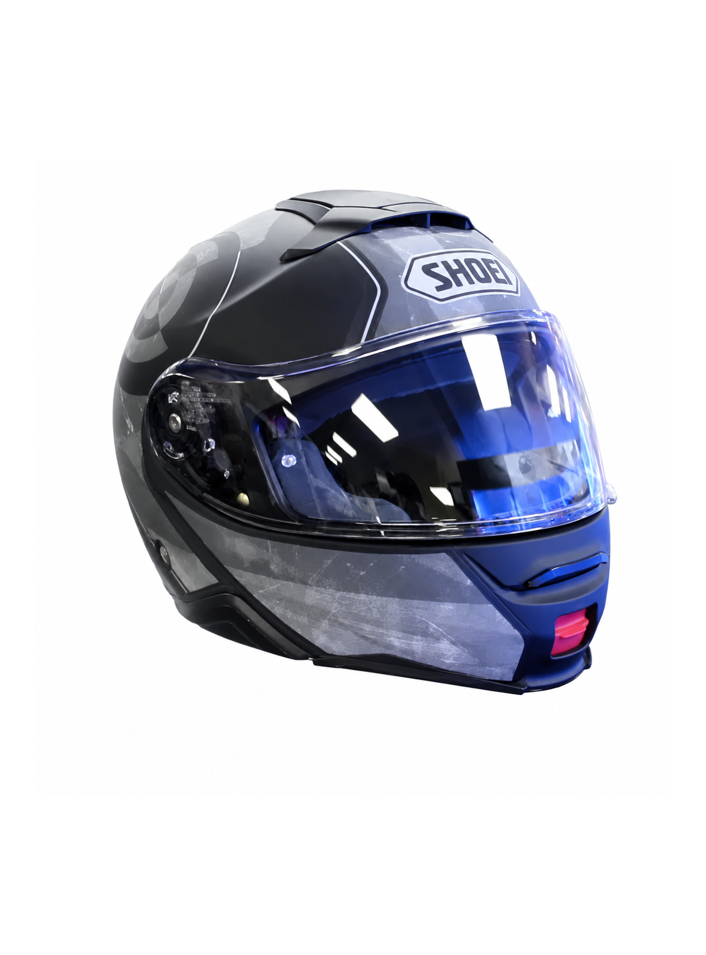 Kit Casco Shoei Neotec II Jaunt TC-5 + 2 Visores-1