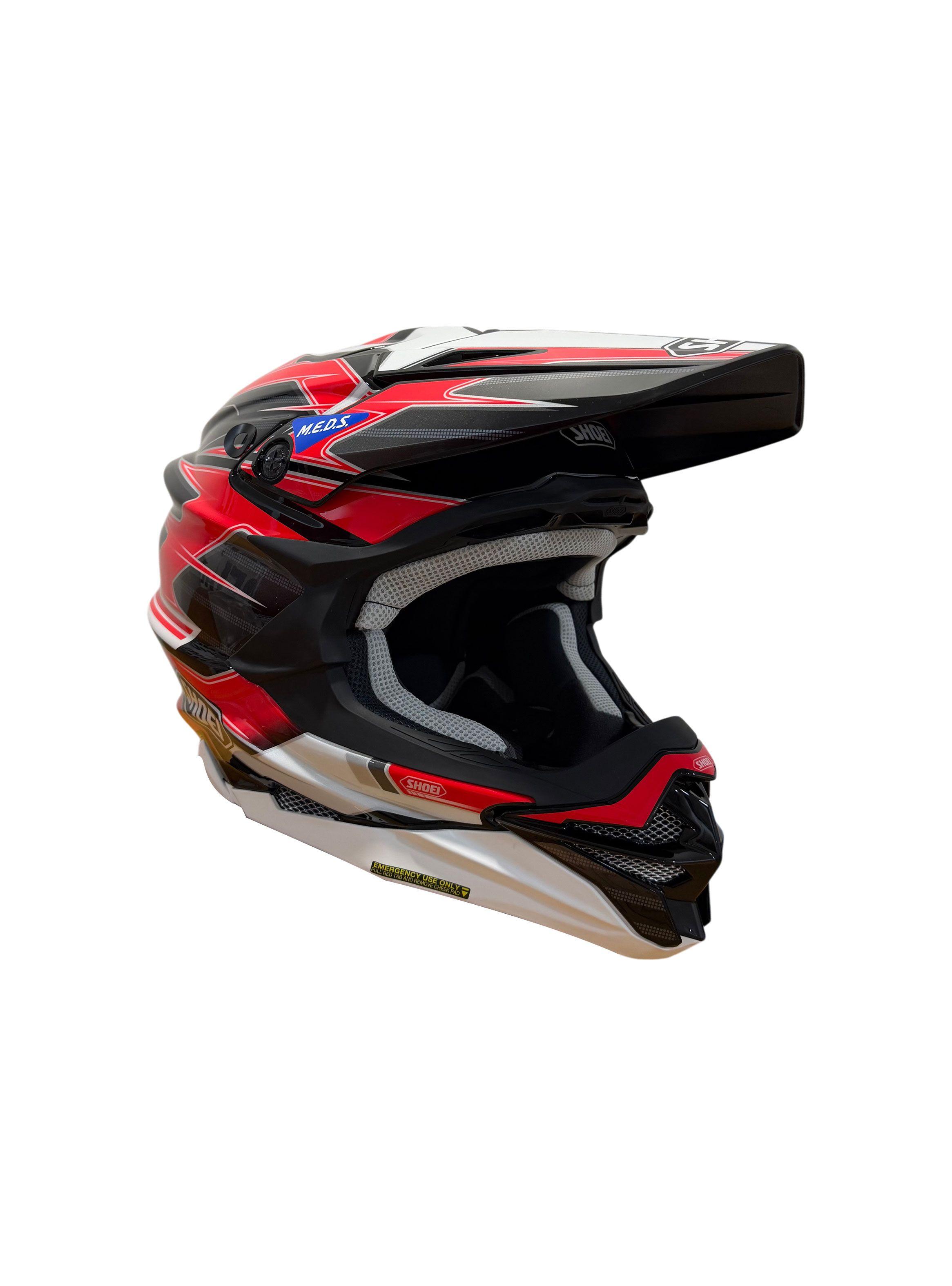 Casco de moto shoei vfx wr06 sparkle tc-1-2