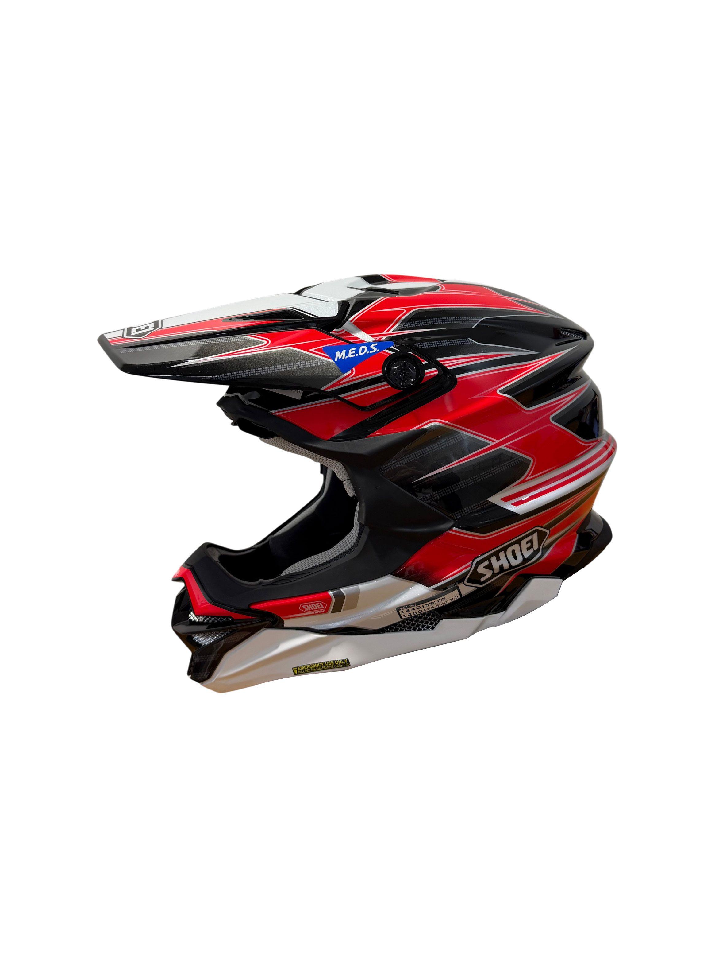 Casco de moto shoei vfx wr06 sparkle tc-1-3