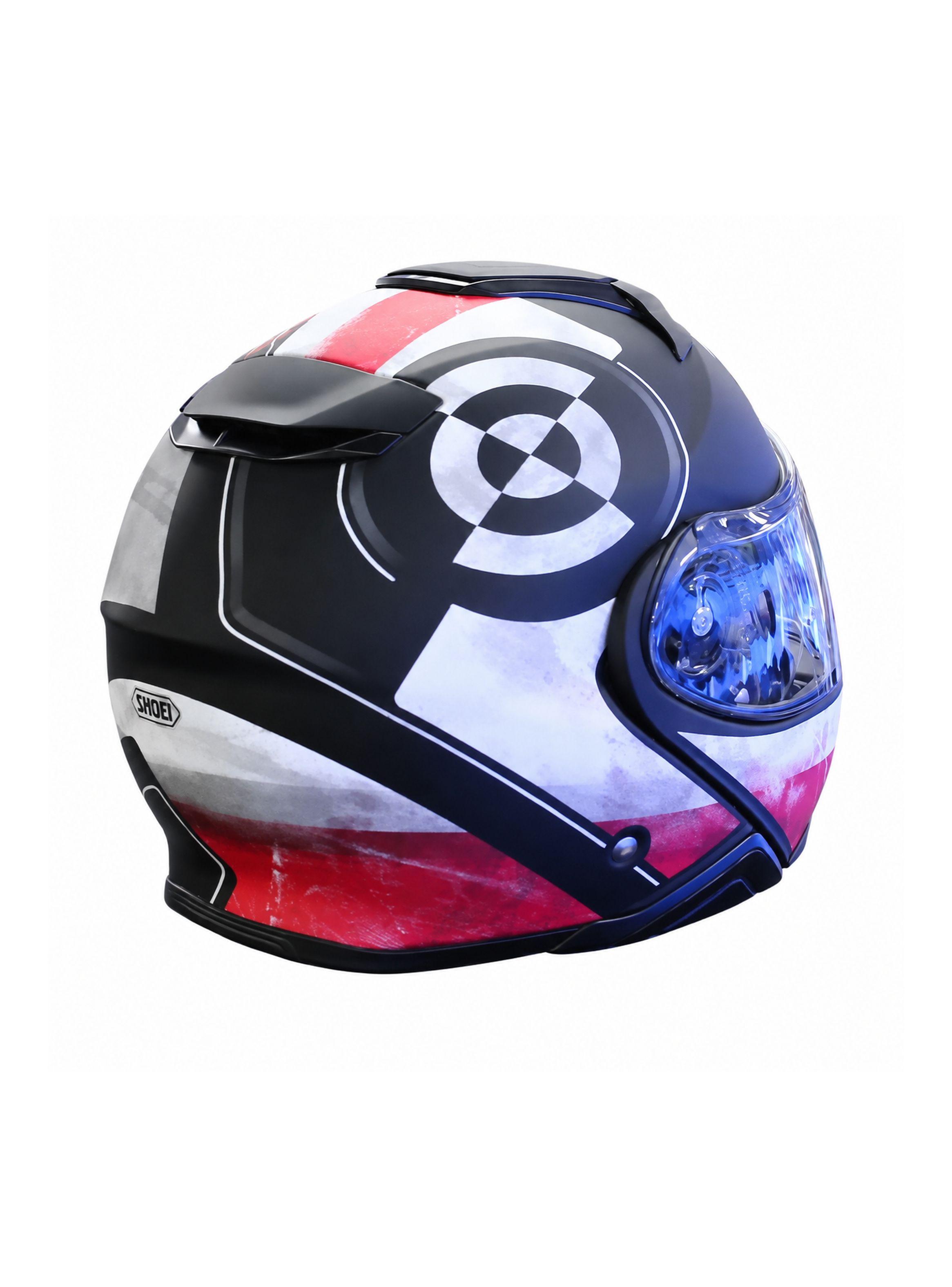 Casco De Moto Shoei Neotec 2 Jaunt TC-1 + 2 Visores-6