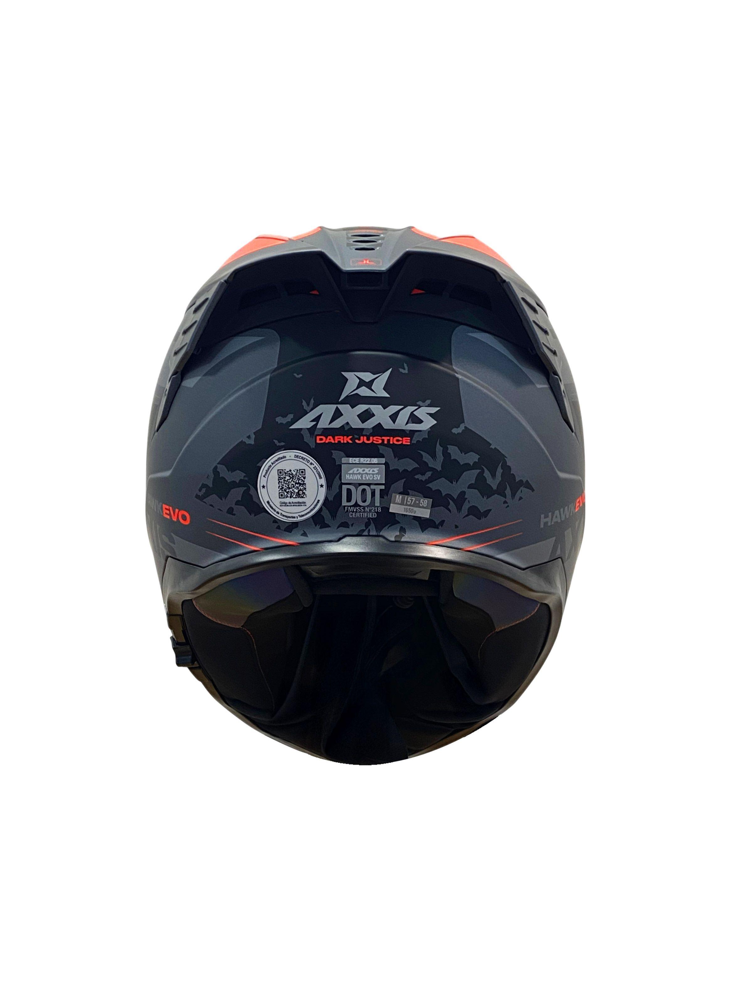 Casco Integral Hawk SV Evo Dark Justice C5-6