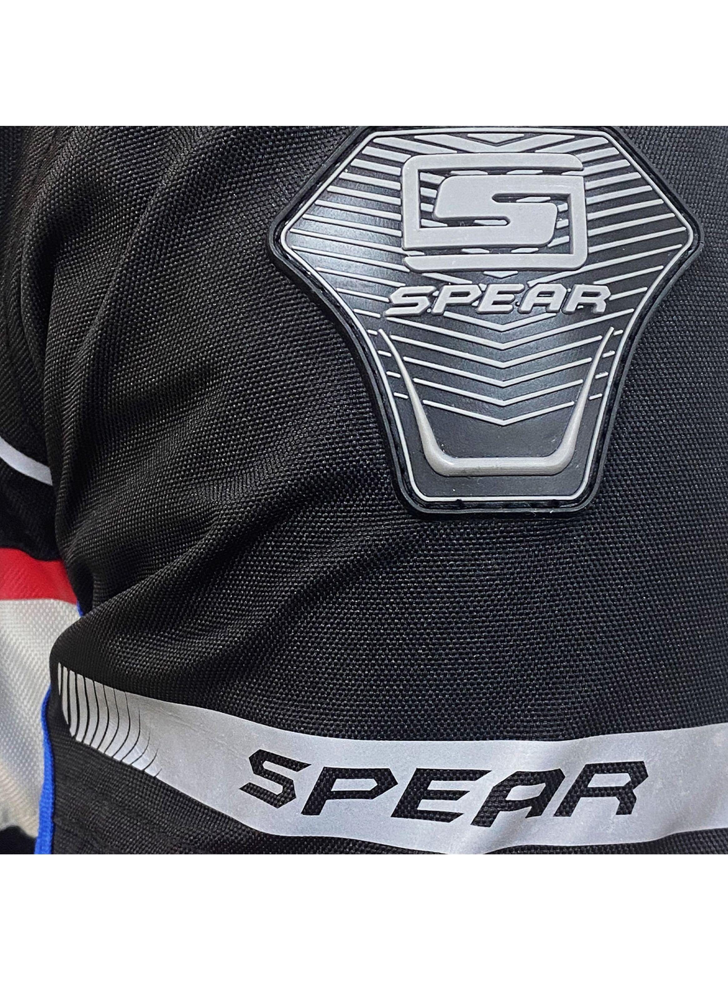 Chaqueta De Moto Spear World Touring Gris-3