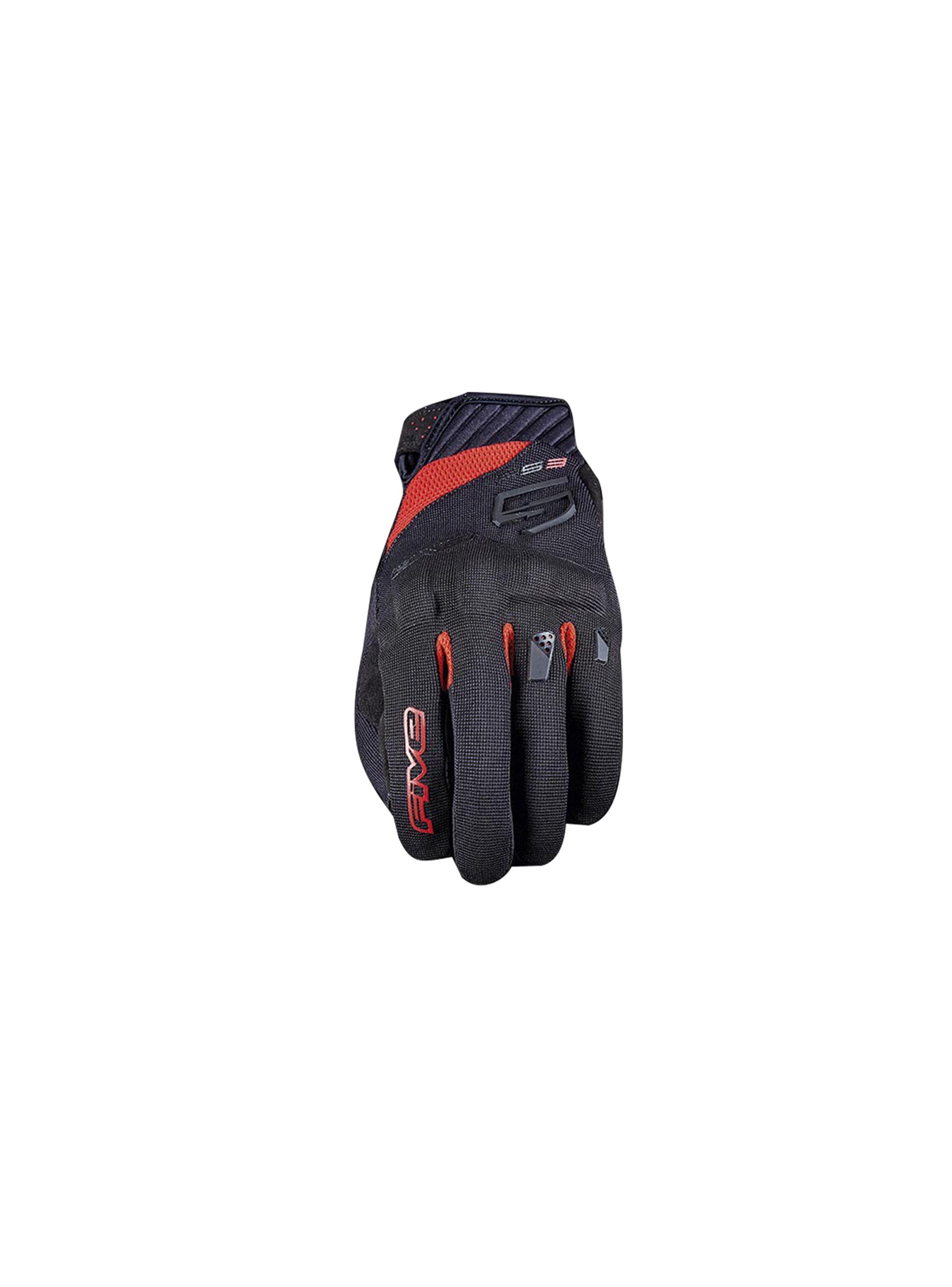 Guante De Moto Five RS3 Evo Rojo-1