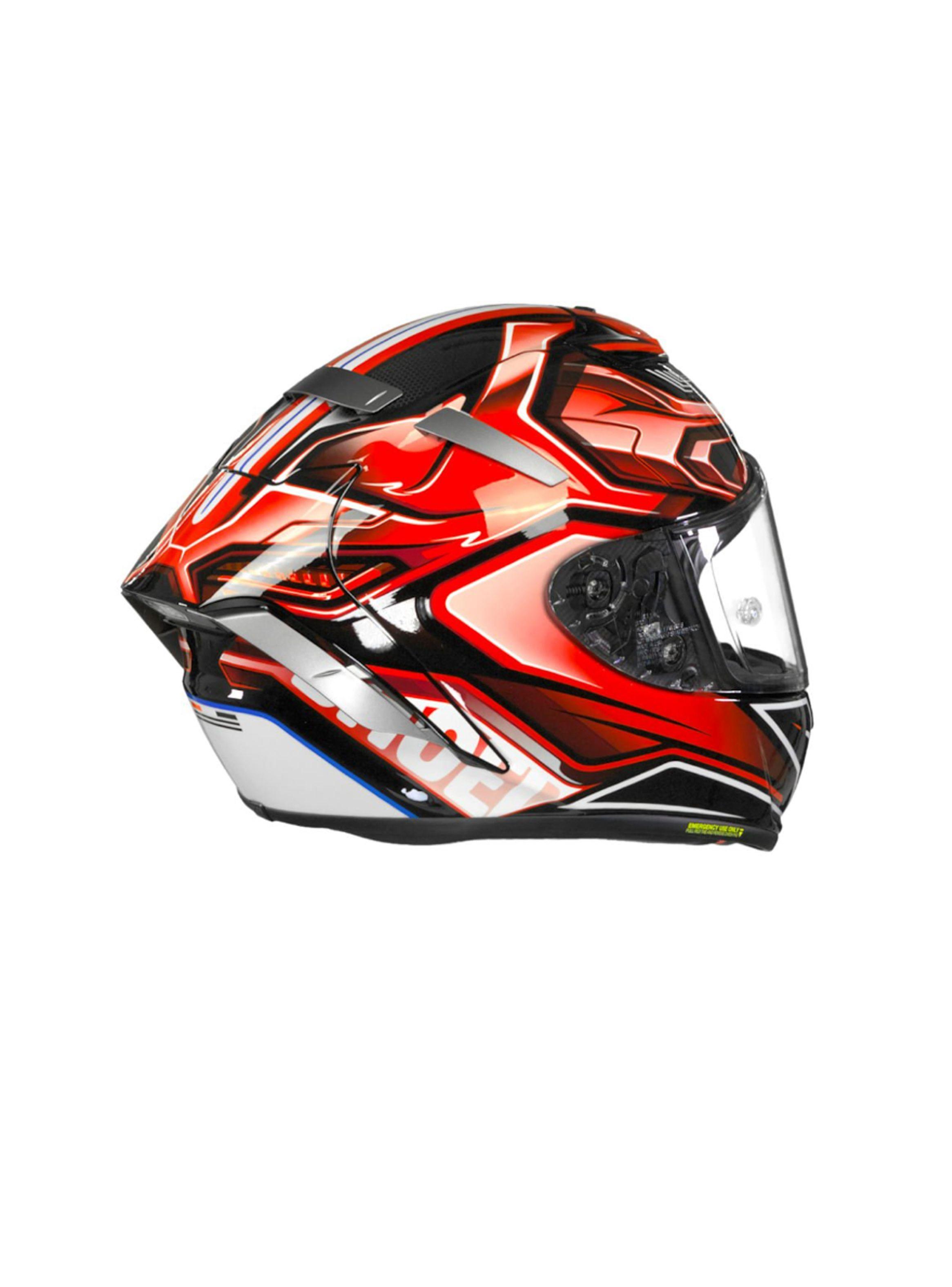 Casco Integral Shoei X-Spirit aerodyne TC-1 + 2 visores-4