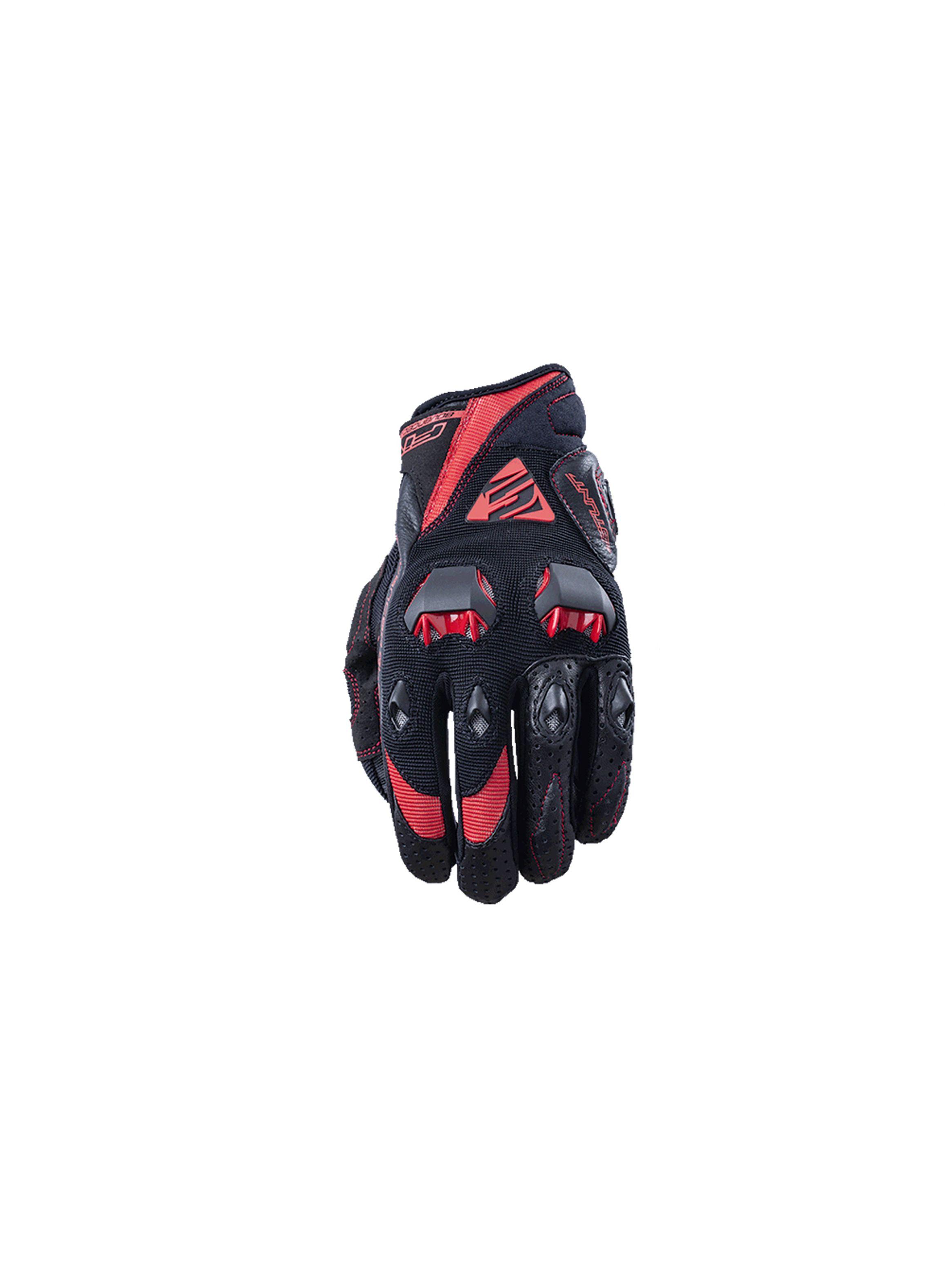 Guantes De Moto Five Stunt Evo Rojo-2