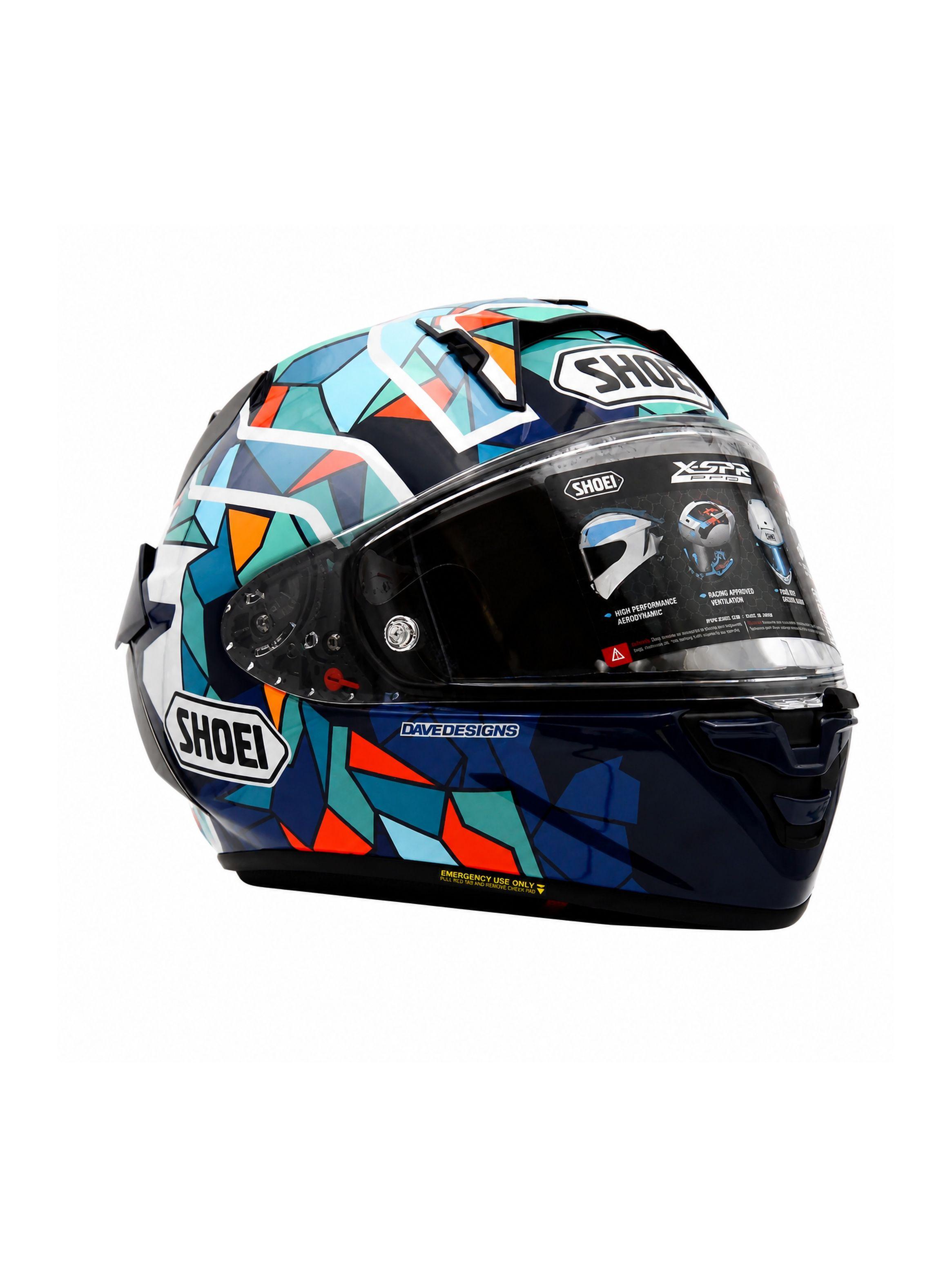 Casco de Moto Shoei X-SPR PRO Marquez Barcelona tc-10-2