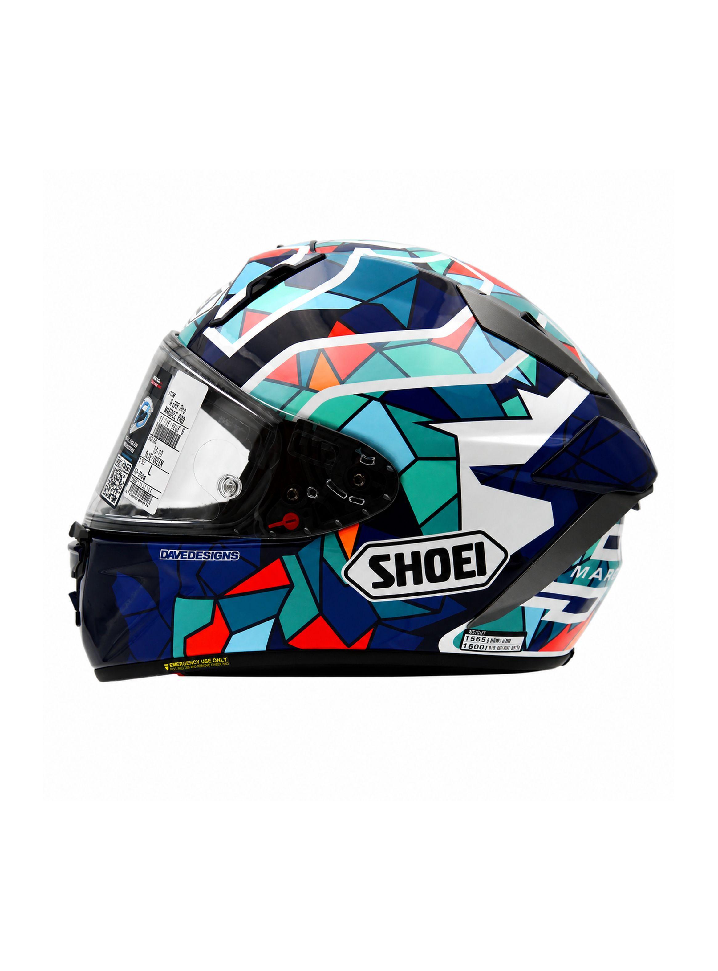 Casco de Moto Shoei X-SPR PRO Marquez Barcelona tc-10-3