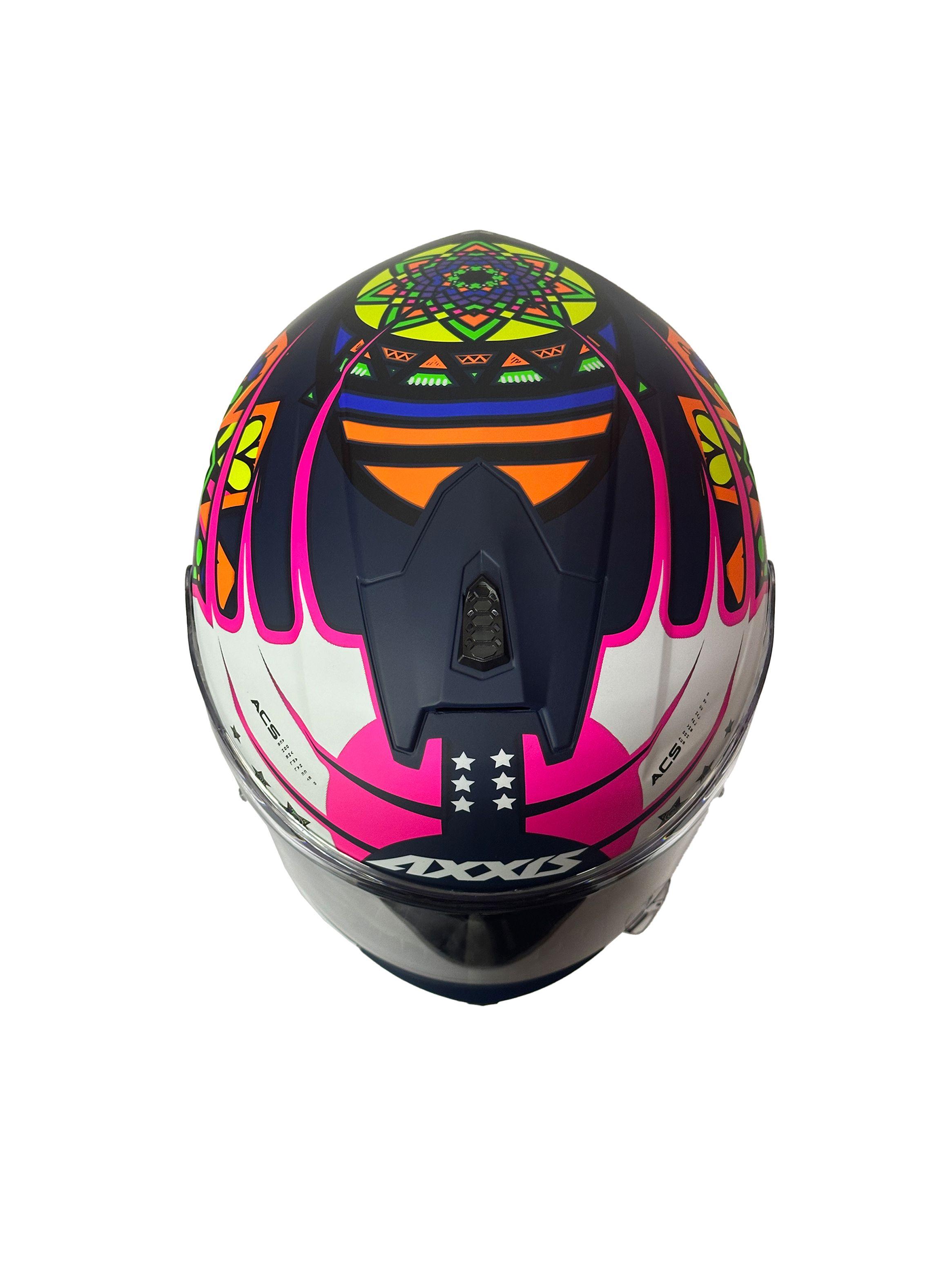 Casco de mujer Axxis Draken S Star Mate-2