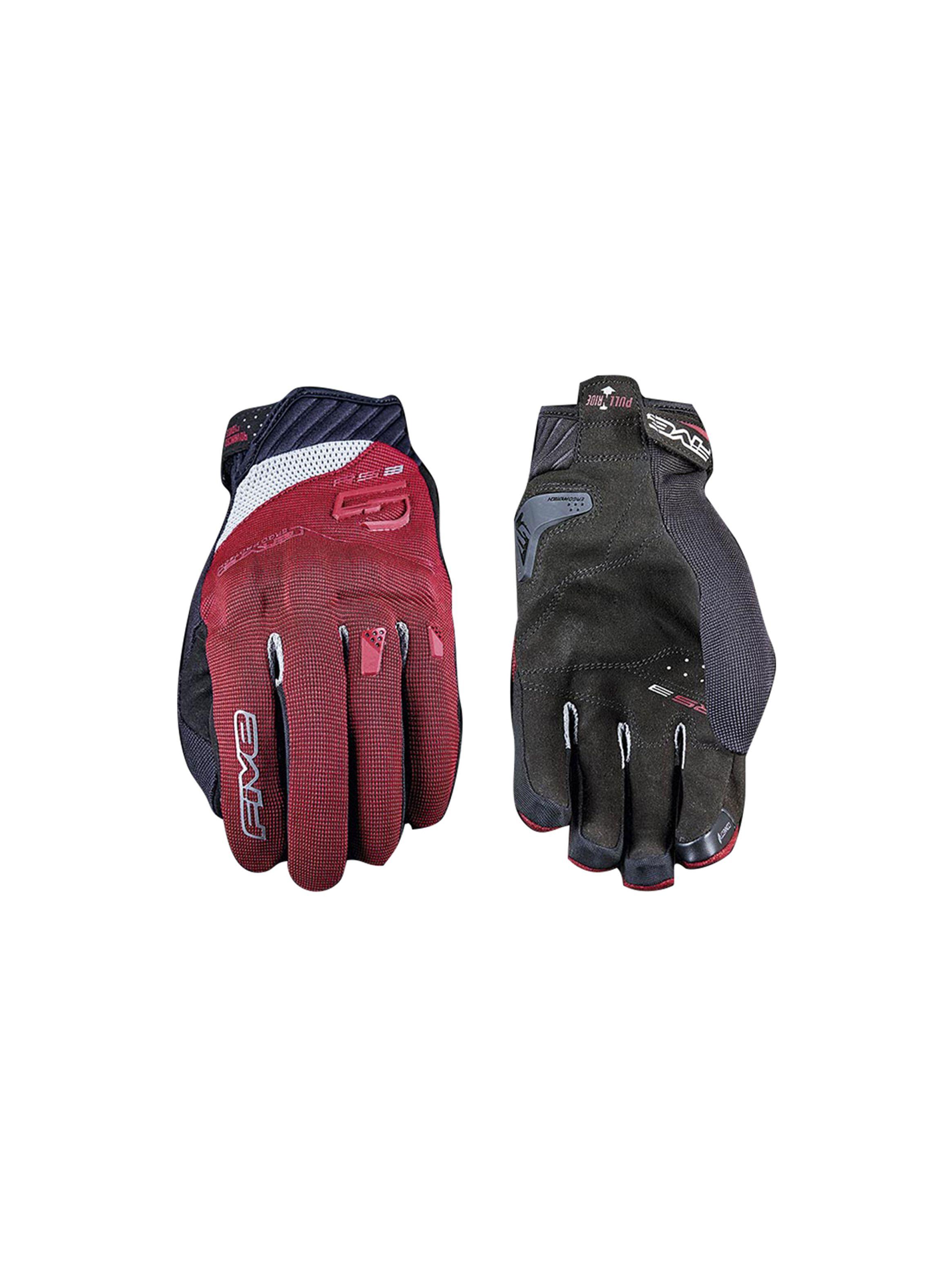 Guante De Moto Five RS3 Evo Woman Burdeo-0