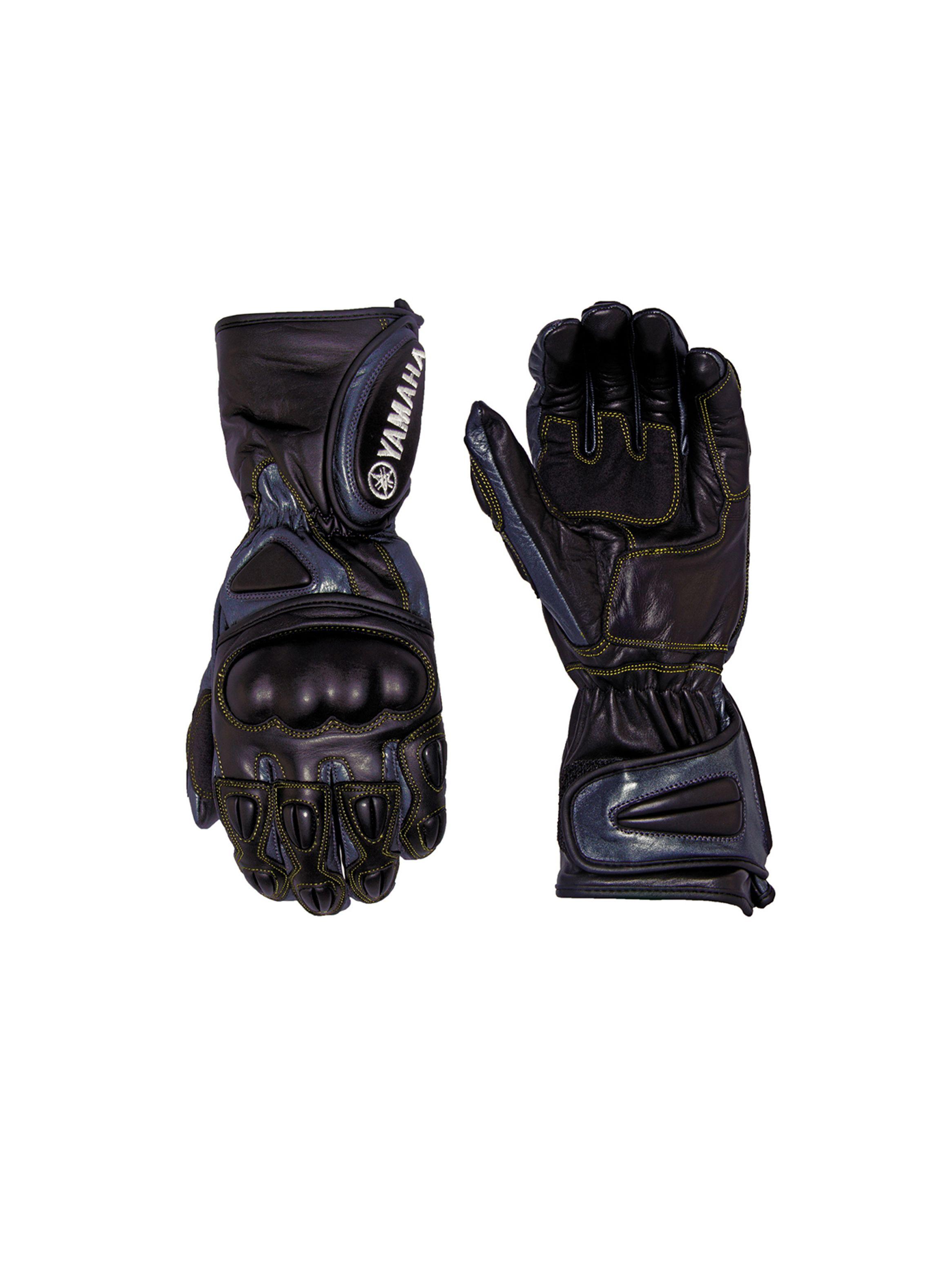 Guantes De Moto Cuero Yamaha Stunt Racing-0