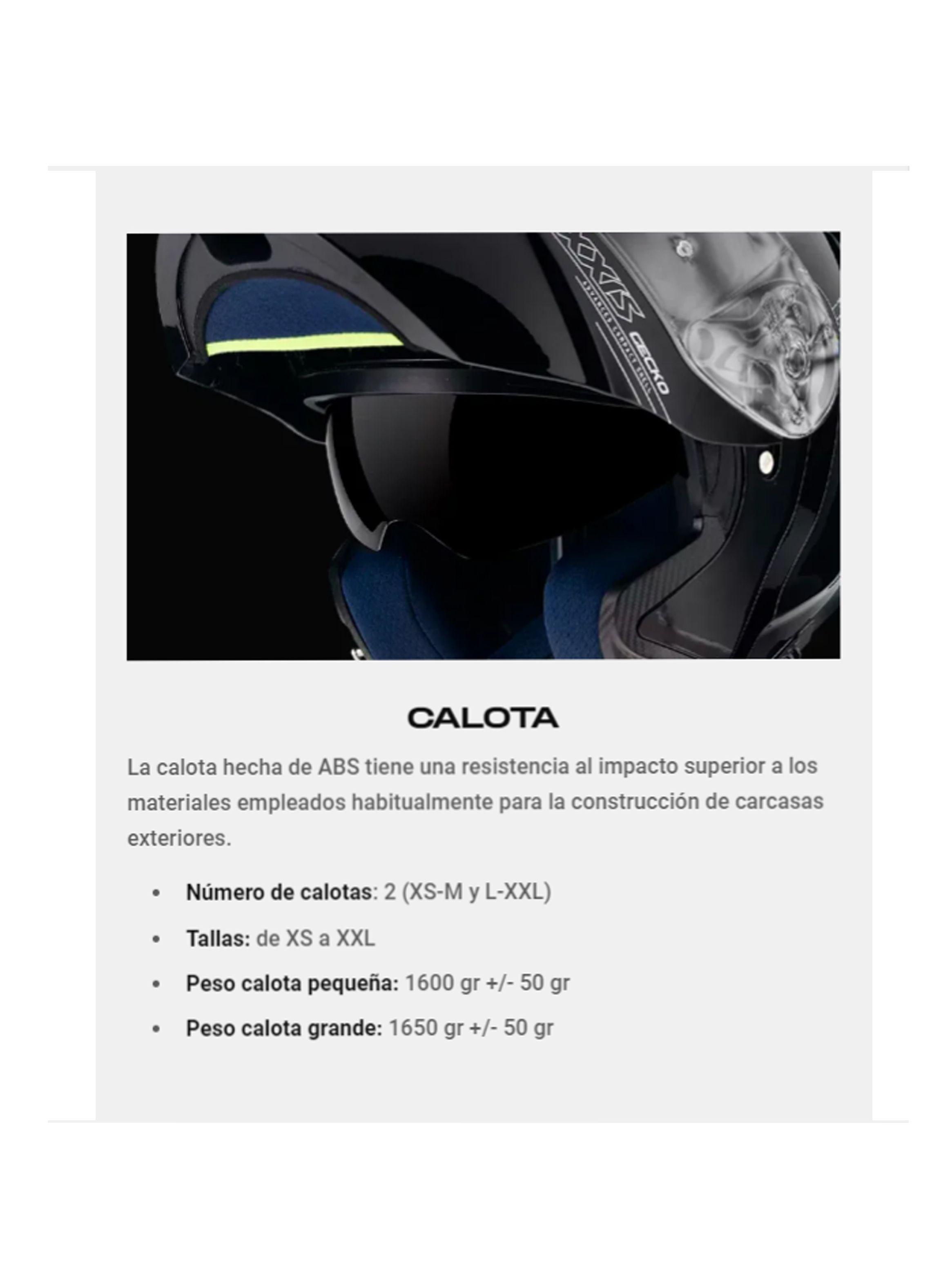 Casco Abatible Axxis Gecko Sv Epic Brillante-8