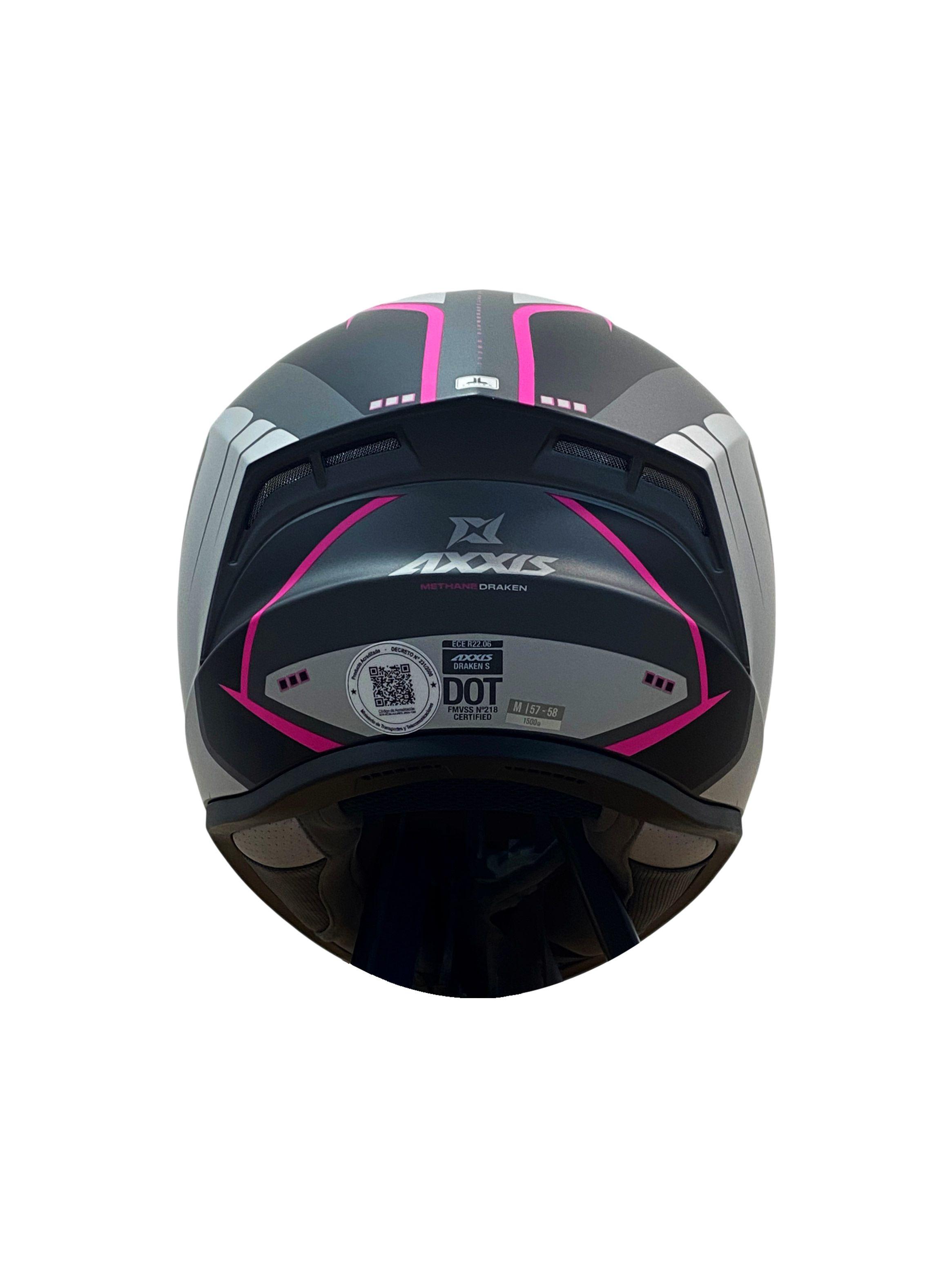 Casco Integral Axxis Draken Methane C8-6