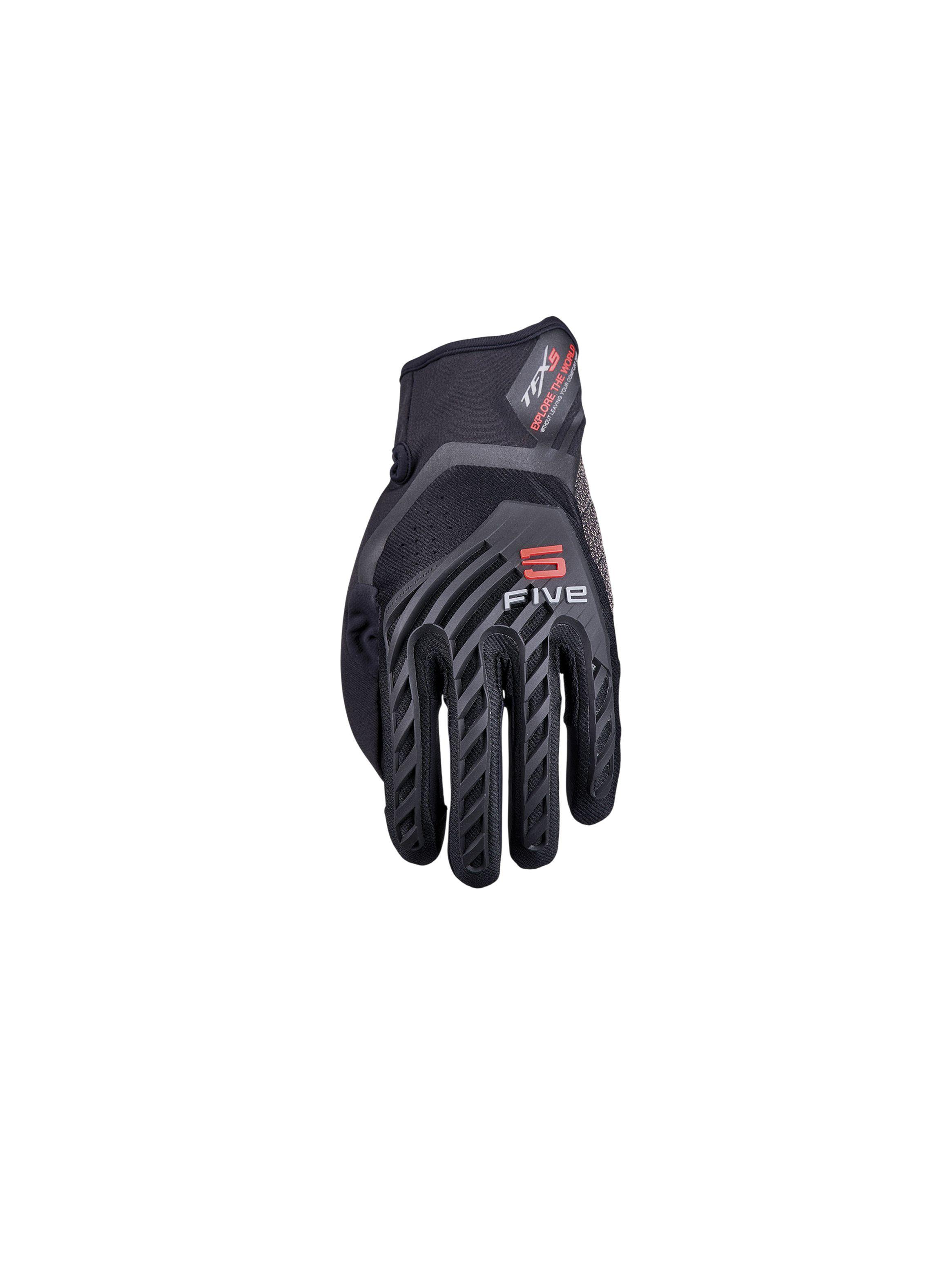 Guante Moto Trail Five TFX5 Negro-1