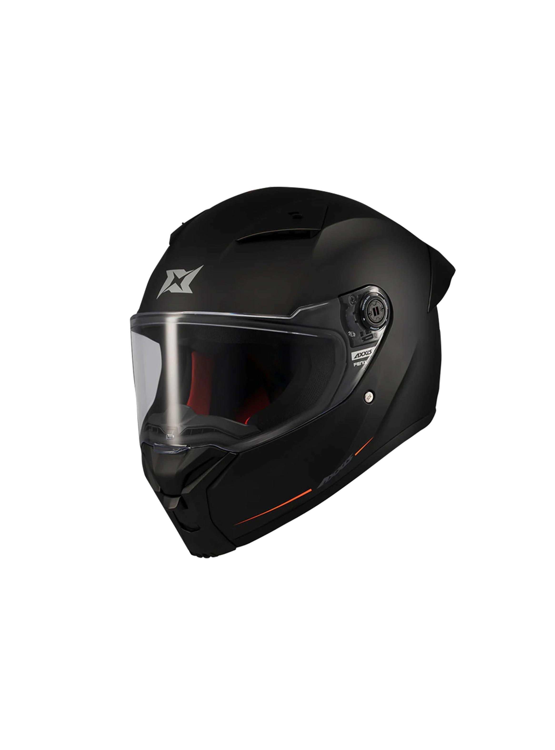 Casco Integral Axxis Fenix Negro Mate-0