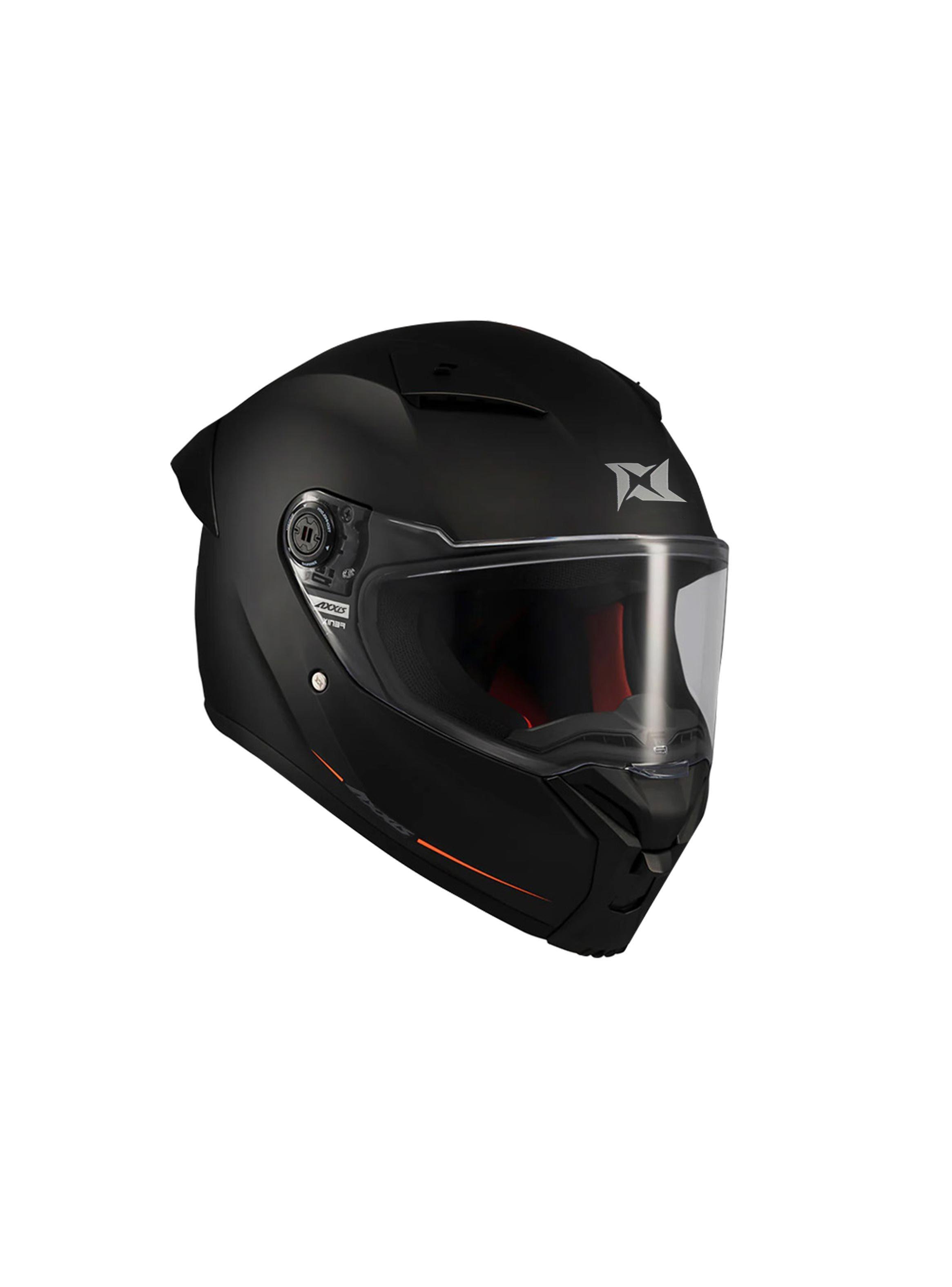 Casco Integral Axxis Fenix Negro Mate-2