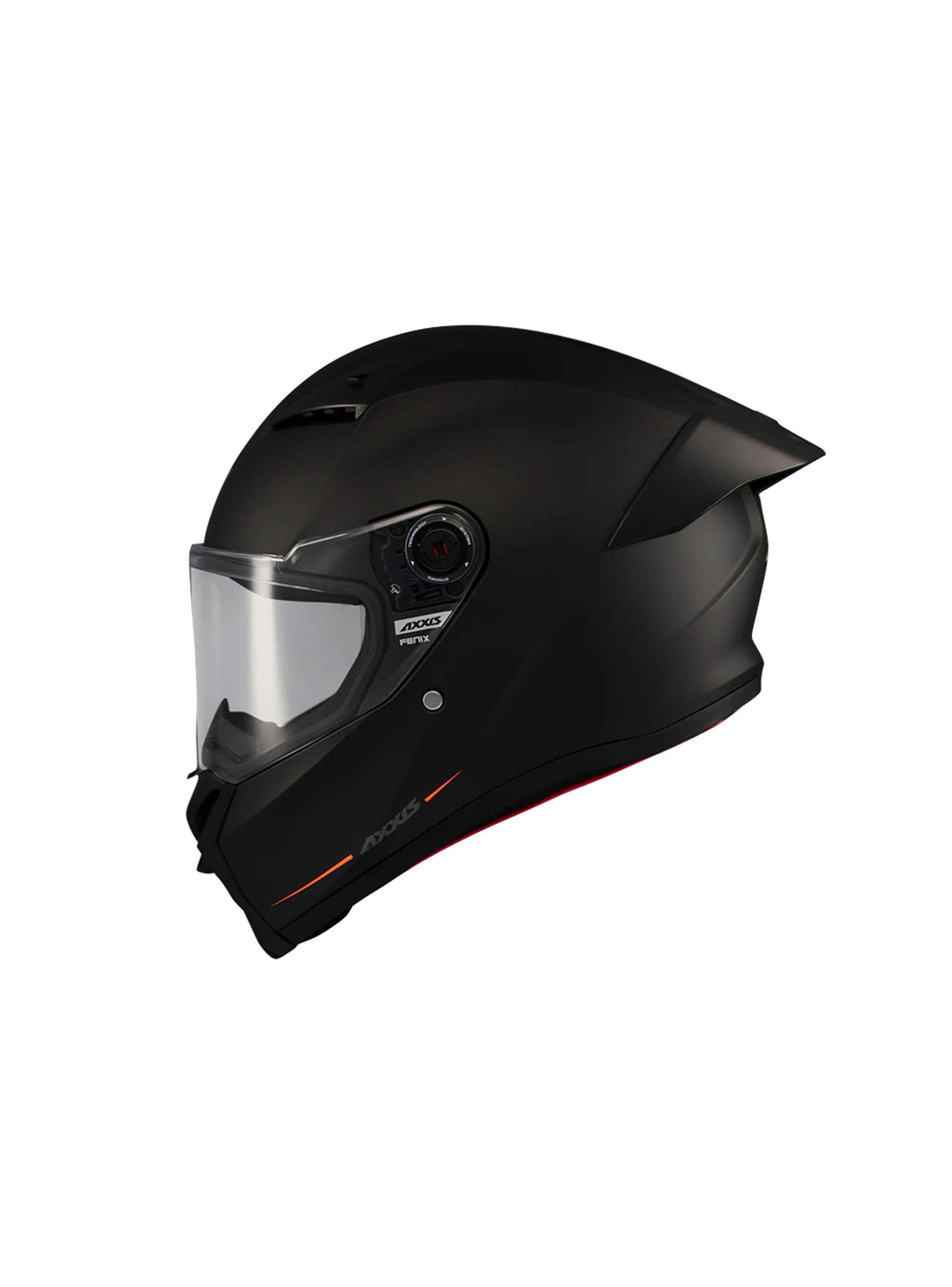 Casco Integral Axxis Fenix Negro Mate-3