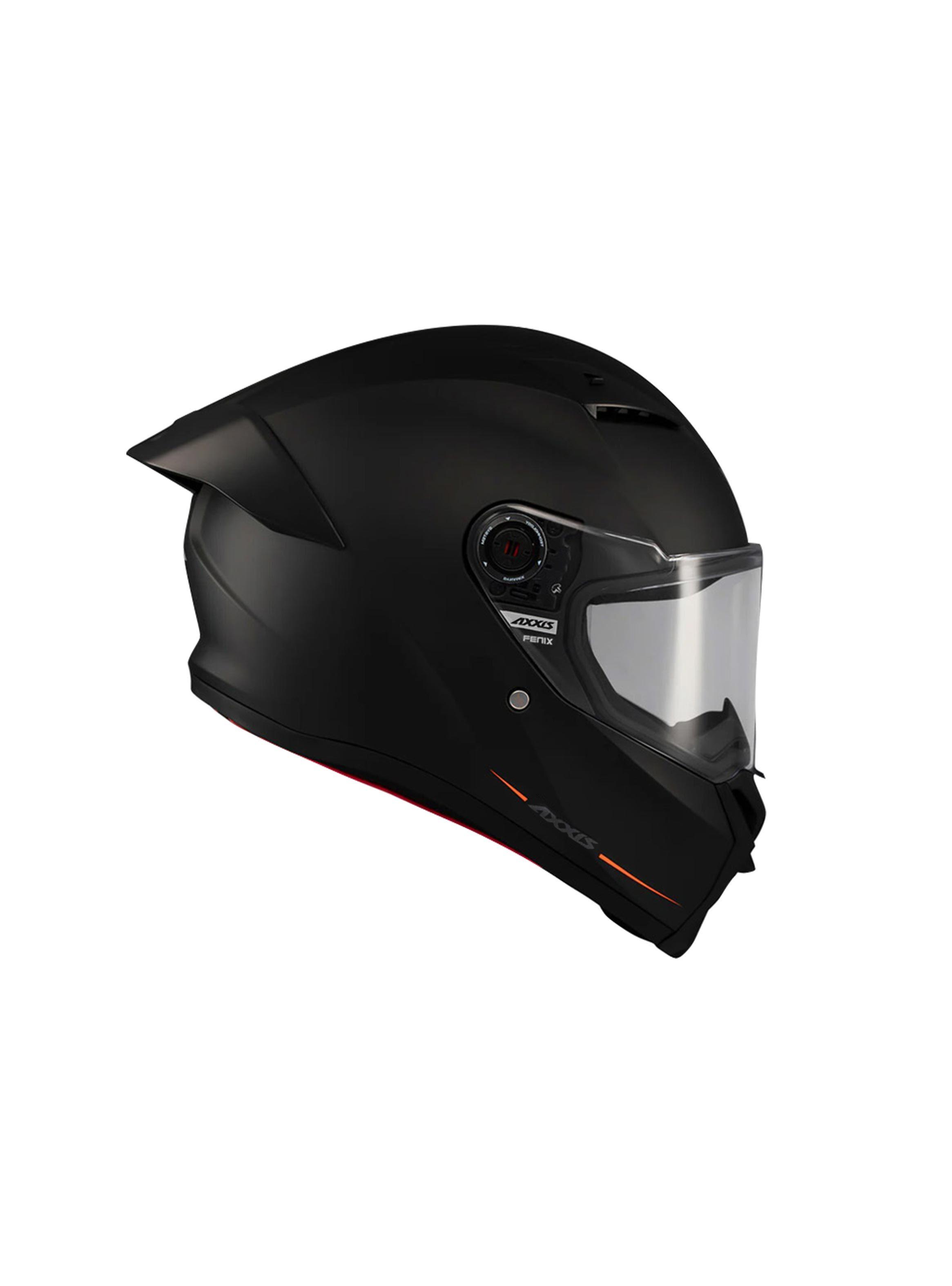 Casco Integral Axxis Fenix Negro Mate-5