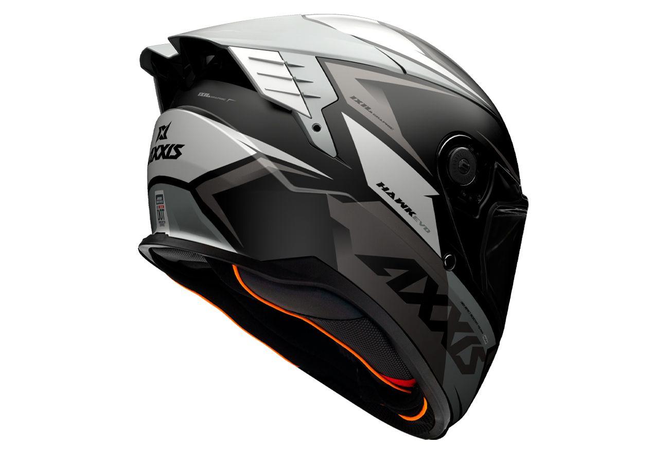 Casco axxis  hawk sv evo ixil  titanio mate-2