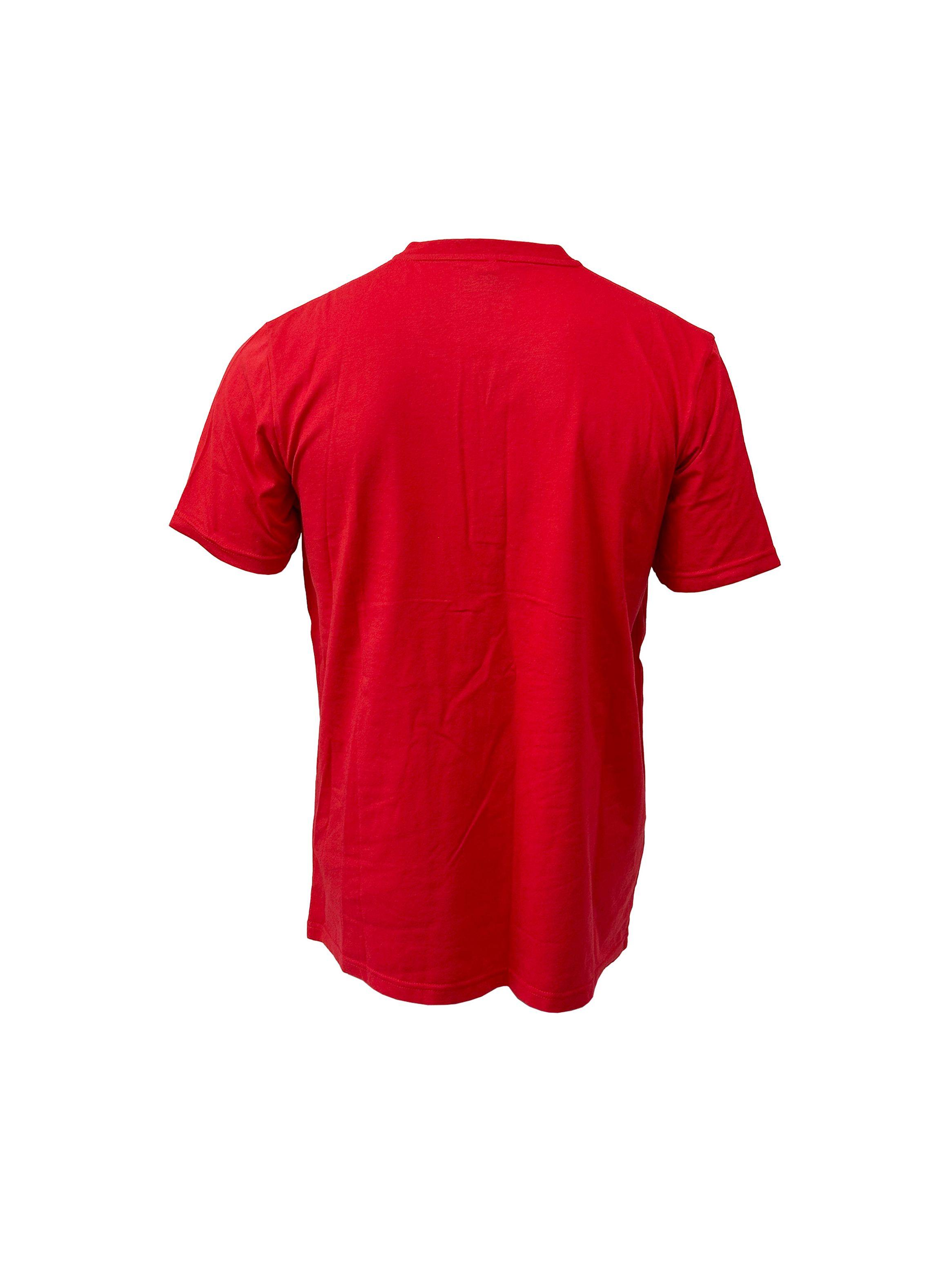 Polera De Hombre Manga Corta Yamaha Boton Rojo-2